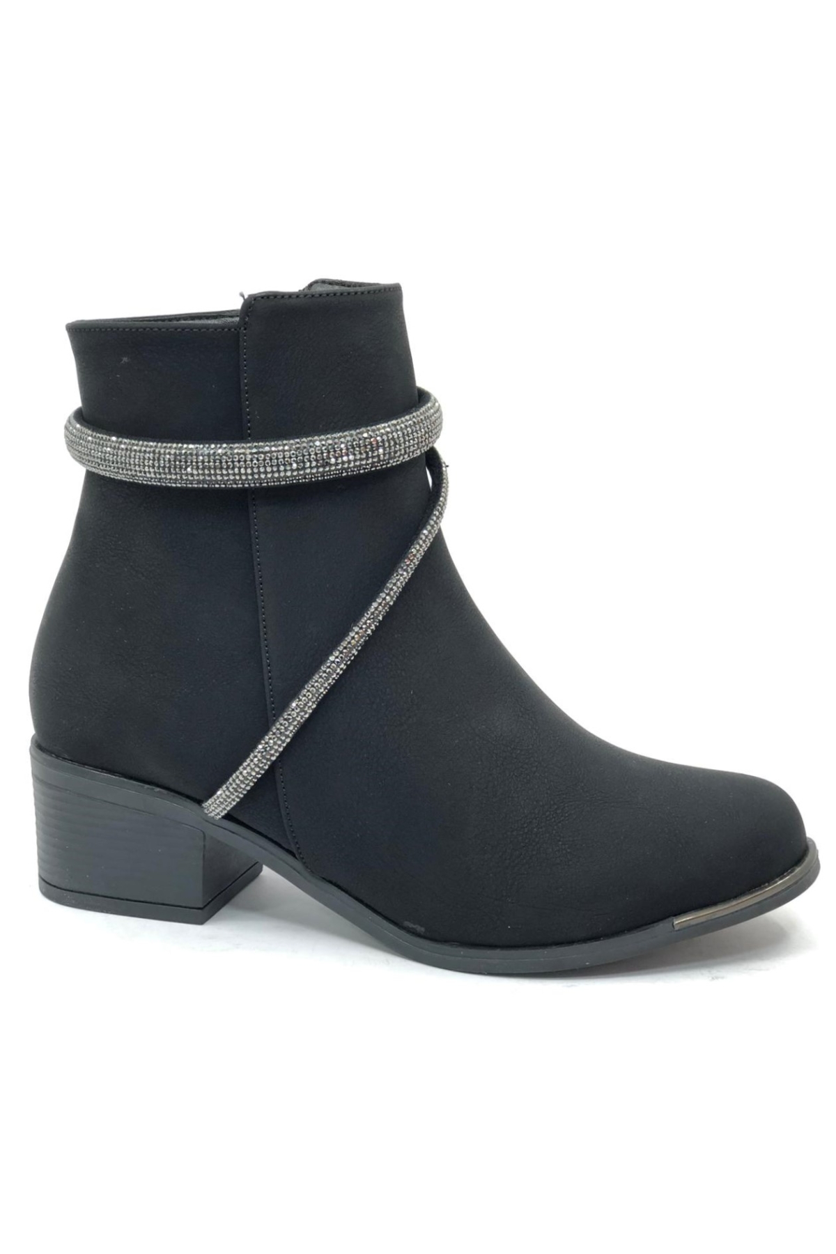 Bilek Taş Dekolteli Kadın Bot - Görsel 2