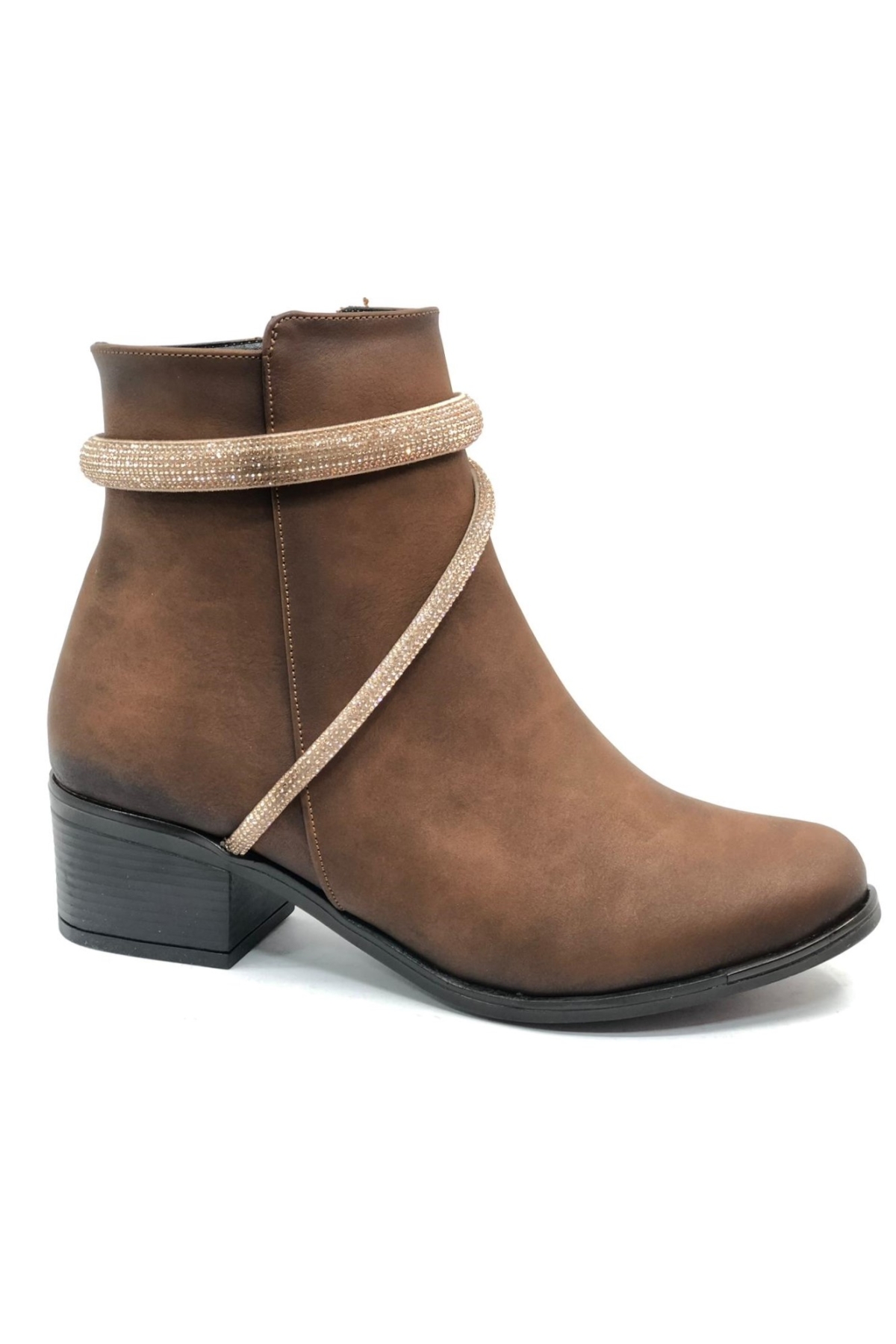 Bilek Taş Dekolteli Kadın Bot - Görsel 2