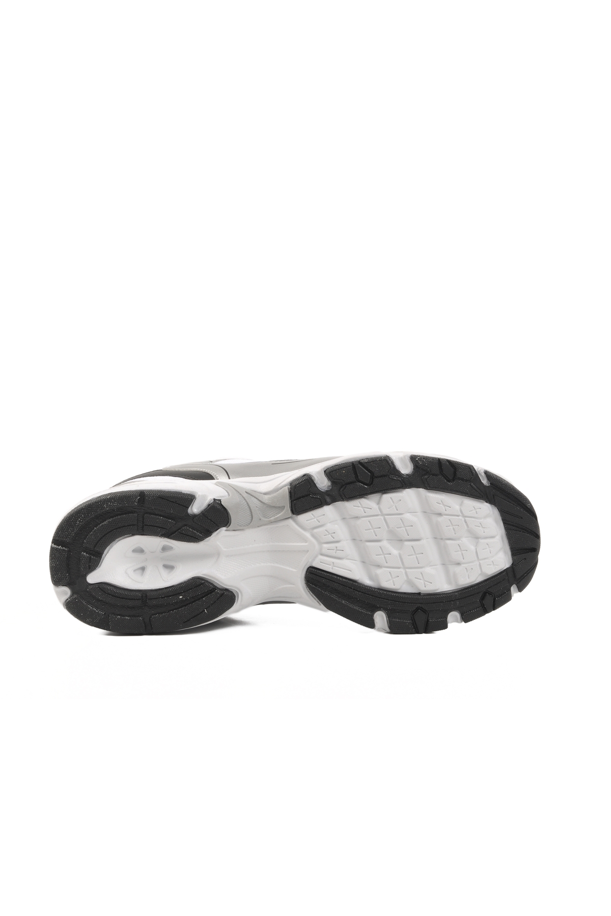 Beyaz Siyah Fileli Erkek Spor Ayakkabı Run M - Görsel 6