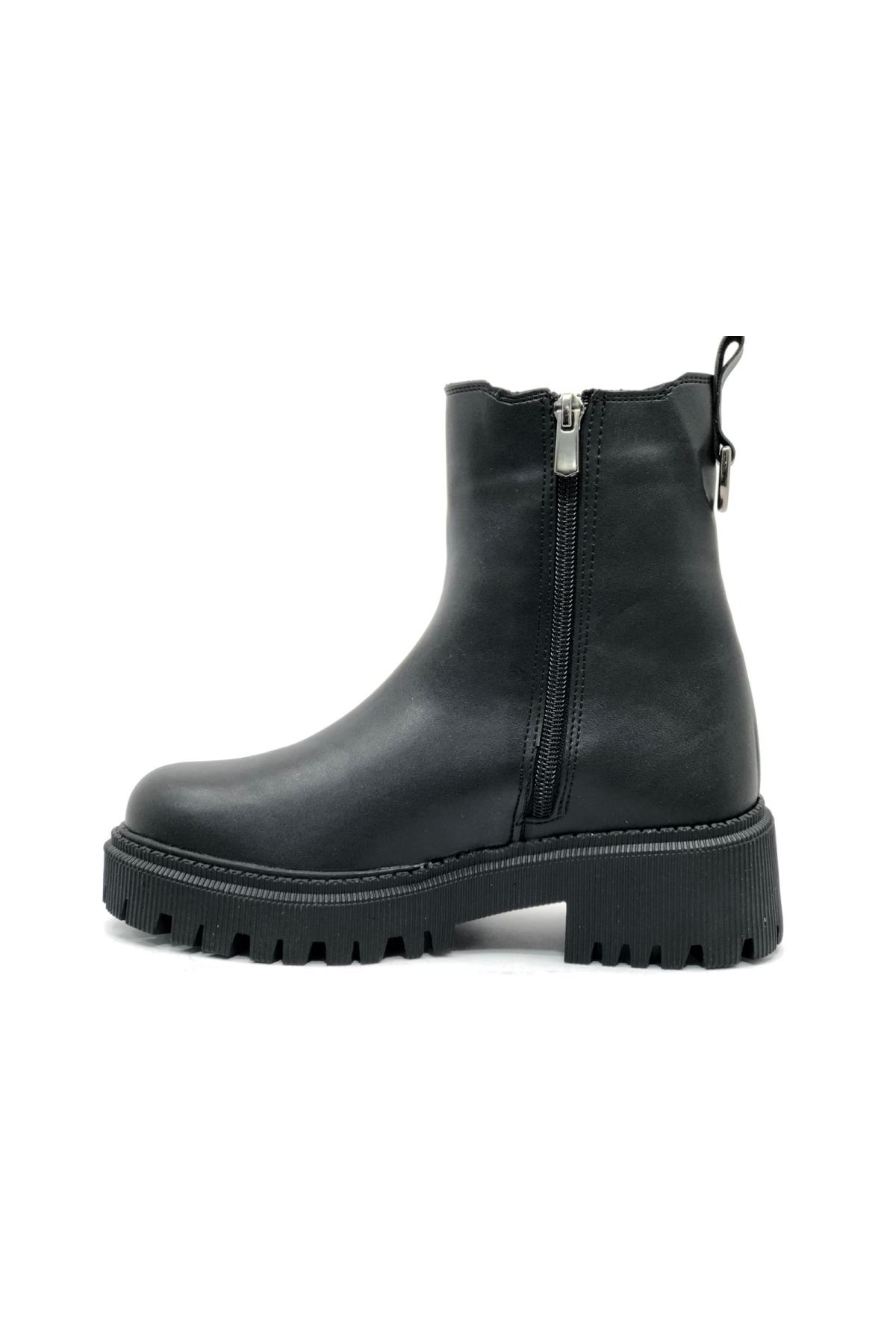 2282-1 Kaymaz Taban Düz Bot Kadın Bot - Görsel 4