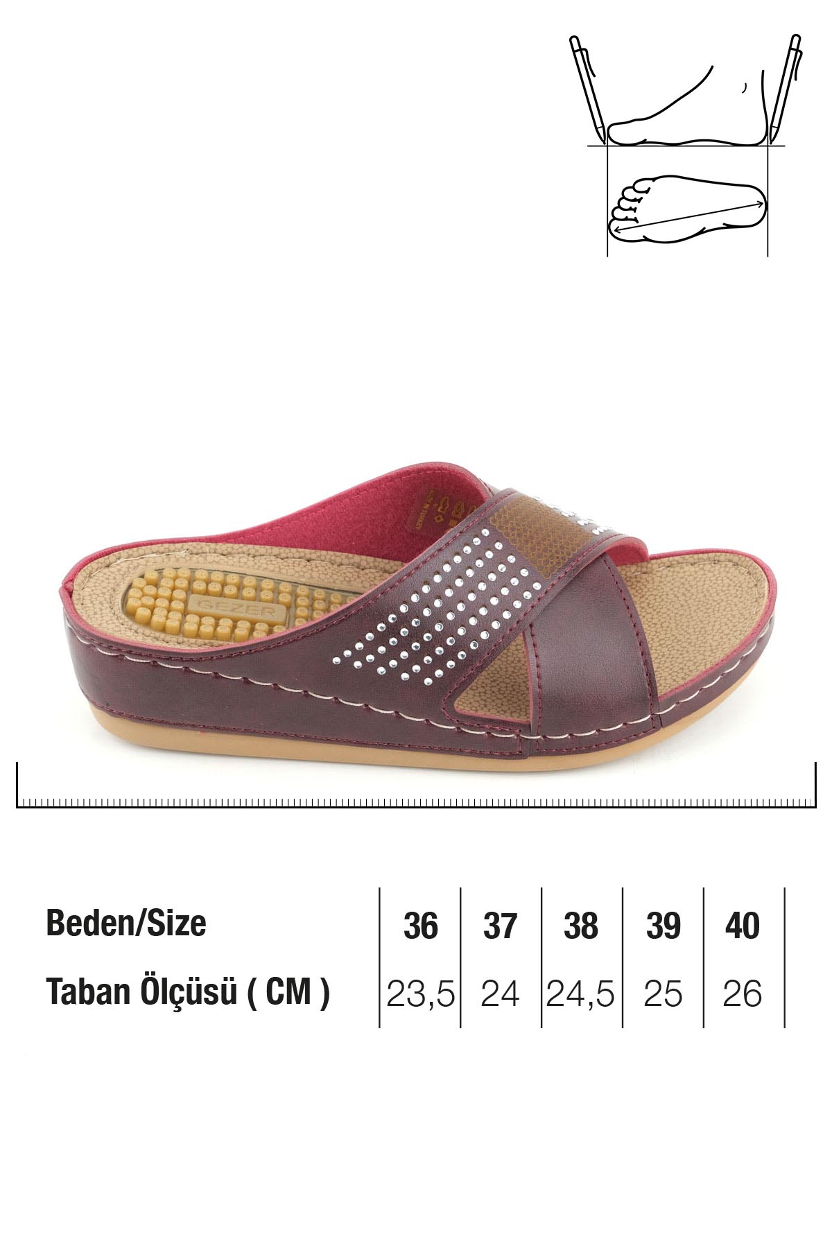 Yazlık Kadın Rahat Taban Günlük Terlik - Görsel 3