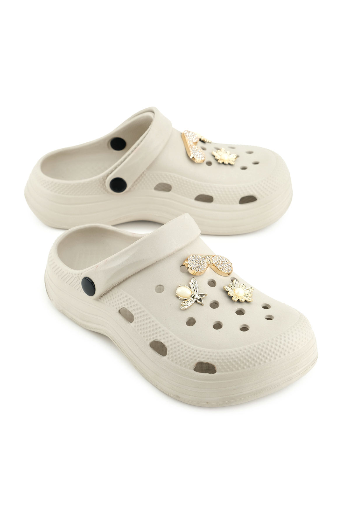 Kadın Yazlık Eva Islak Zemine Uygun Ev Bahçe Banyo Havuz Terlik Sandalet - Görsel 2