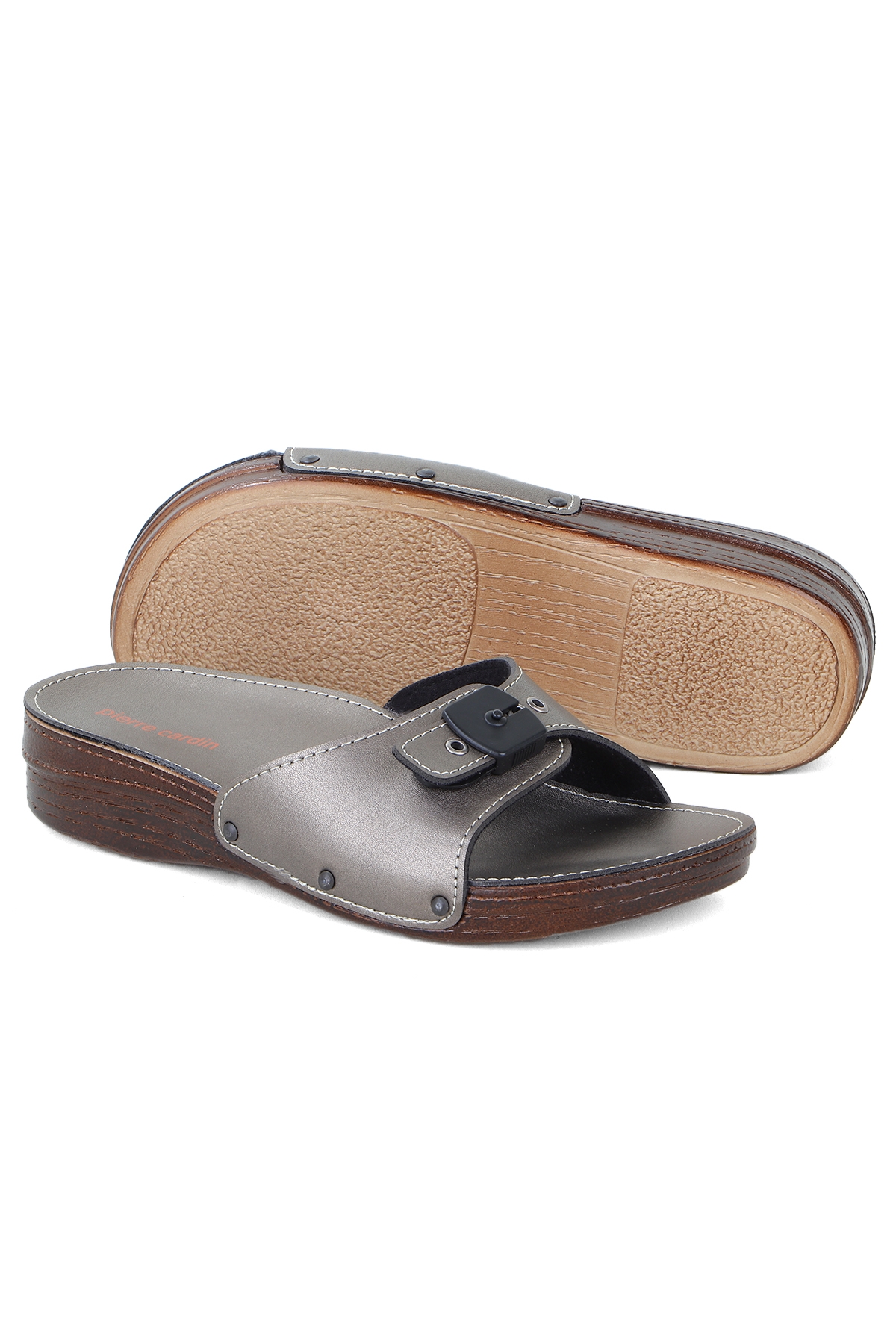 7265 Minel Tek Toka Ortopedik Kadın Terlik - Görsel 7