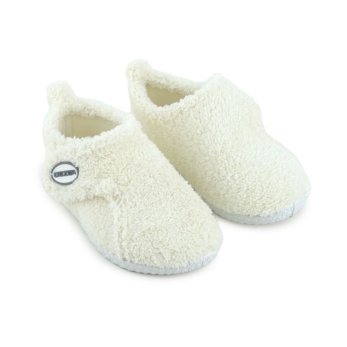 Kışlık Kız Çocuk Peluşlu Rahat Taban Cırt Cırtlı Ayarlanabilir Ev Okul Kreş Panduf Ayakkabı - Görsel 8