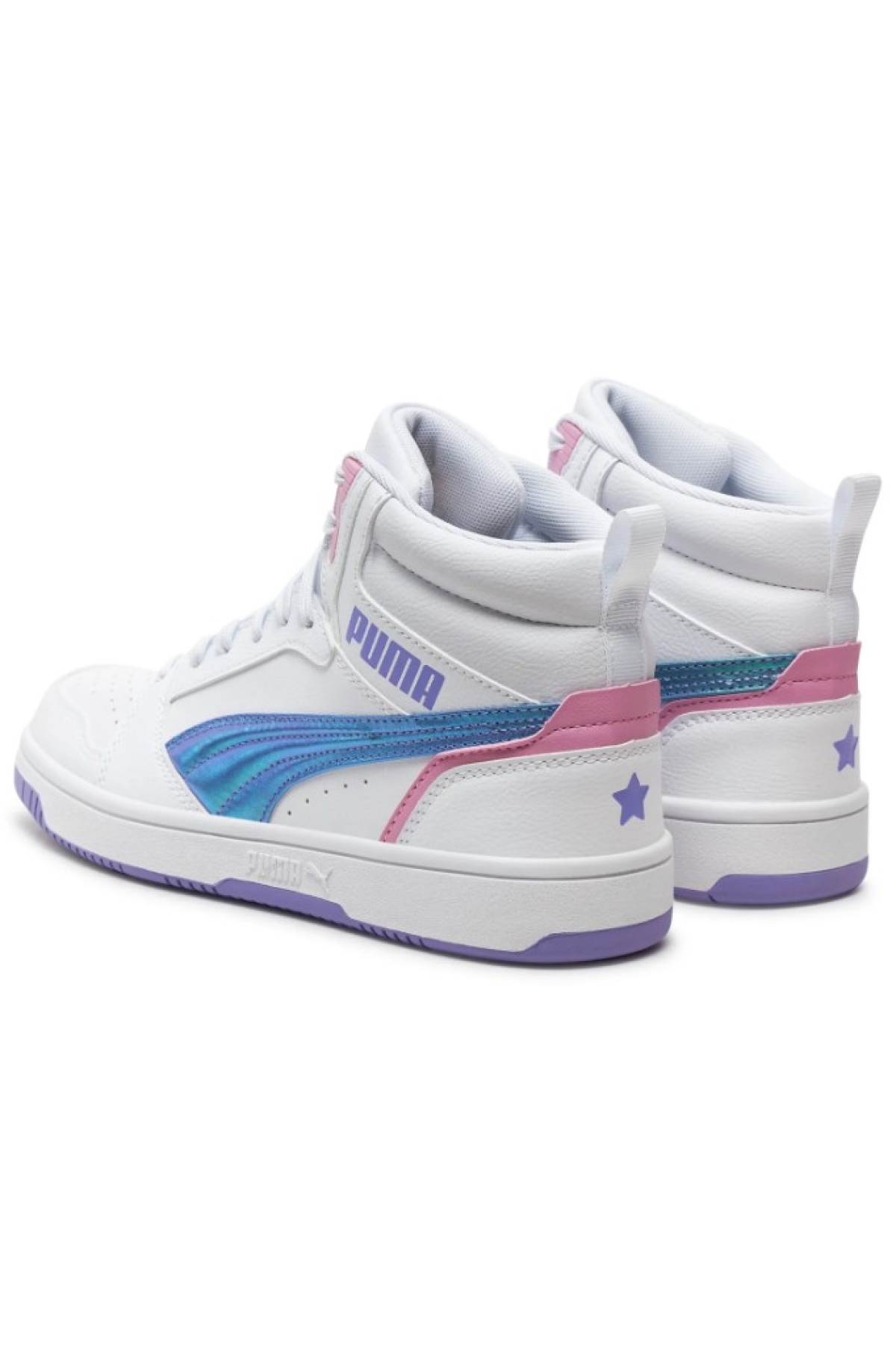 Rebound V6 Mid Bouncy Sky Jr 398725-01 Boğazlı Unisex Spor Ayakkabı - Görsel 4