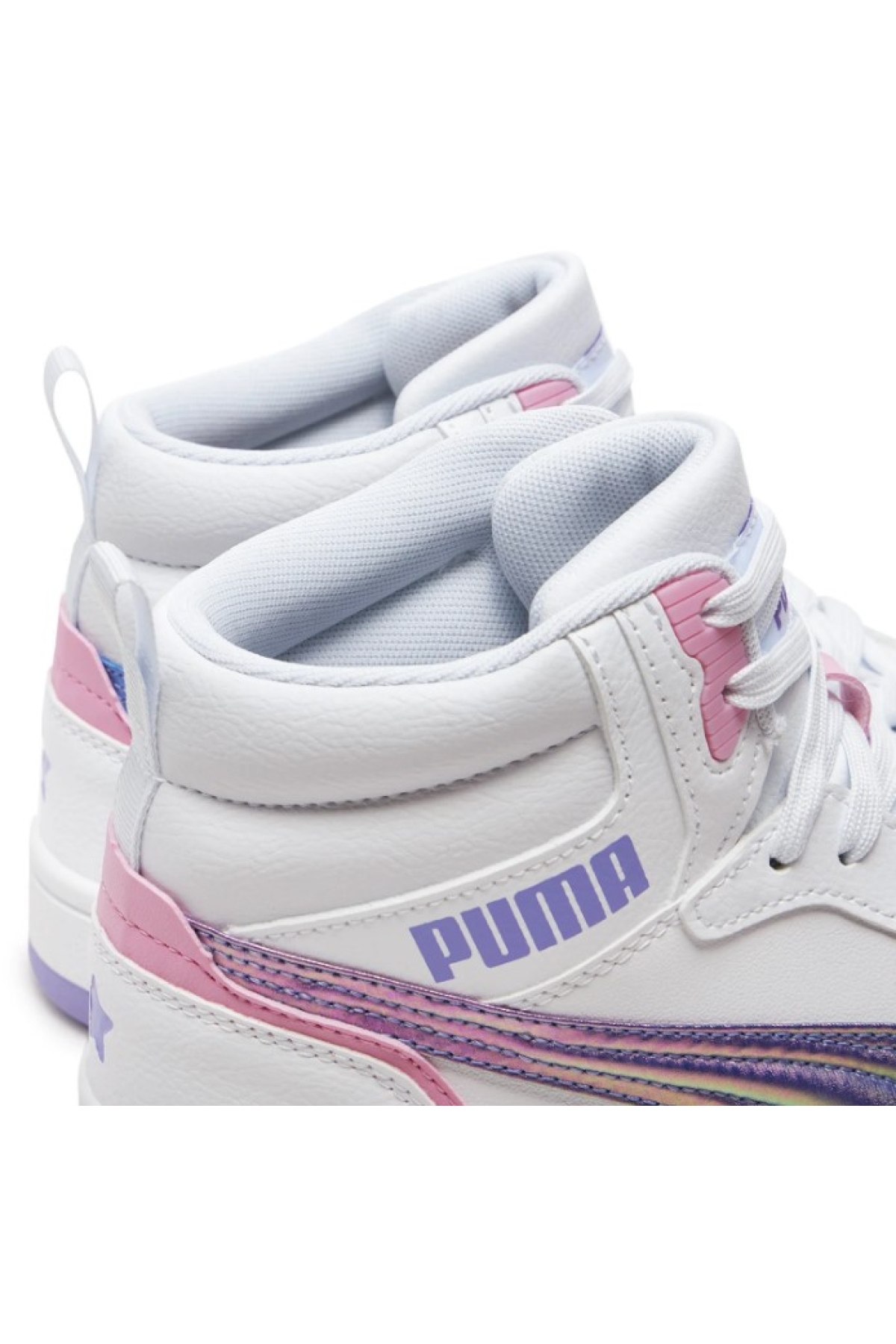 Rebound V6 Mid Bouncy Sky Jr 398725-01 Boğazlı Unisex Spor Ayakkabı - Görsel 5