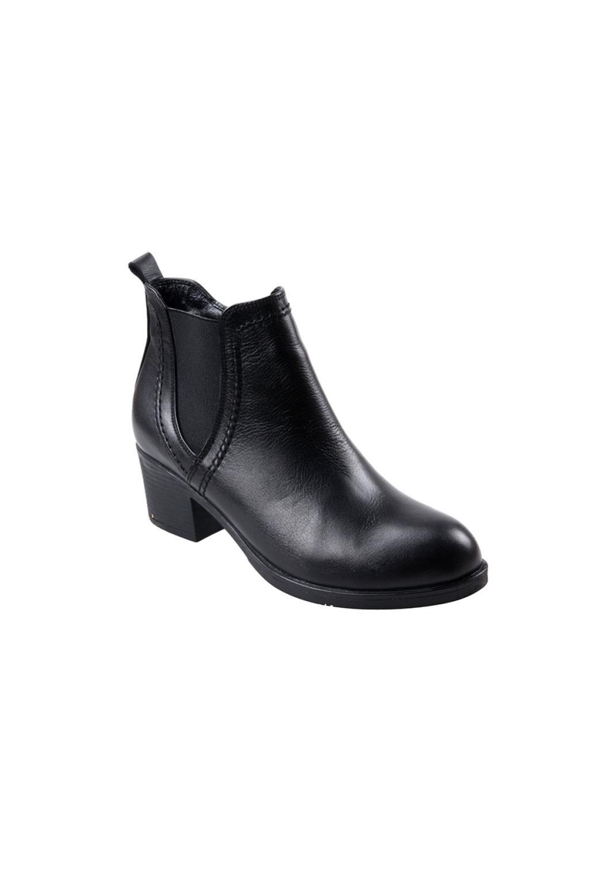 SCAVİA Scavia Orto pedik Comfort Hakiki Deri 5 Cm Topuklu Bayan Bot - Görsel 2