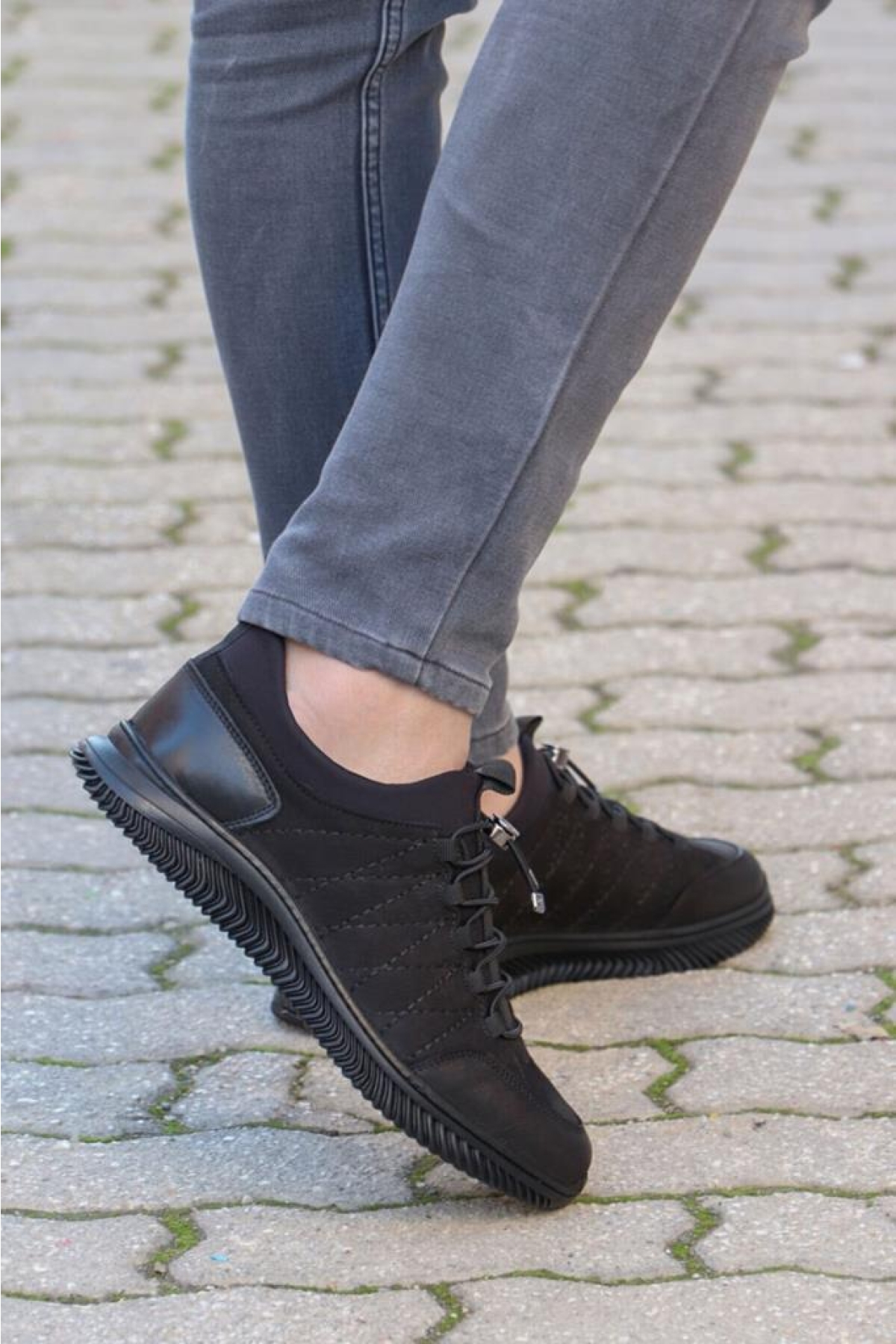 77541 Termo Taban Erkek Günlük Nubuk Deri Ayakkabı - Görsel 3