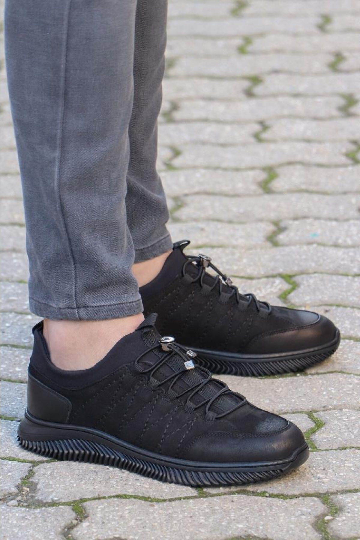 77541 Termo Taban Erkek Günlük Nubuk Deri Ayakkabı - Görsel 4