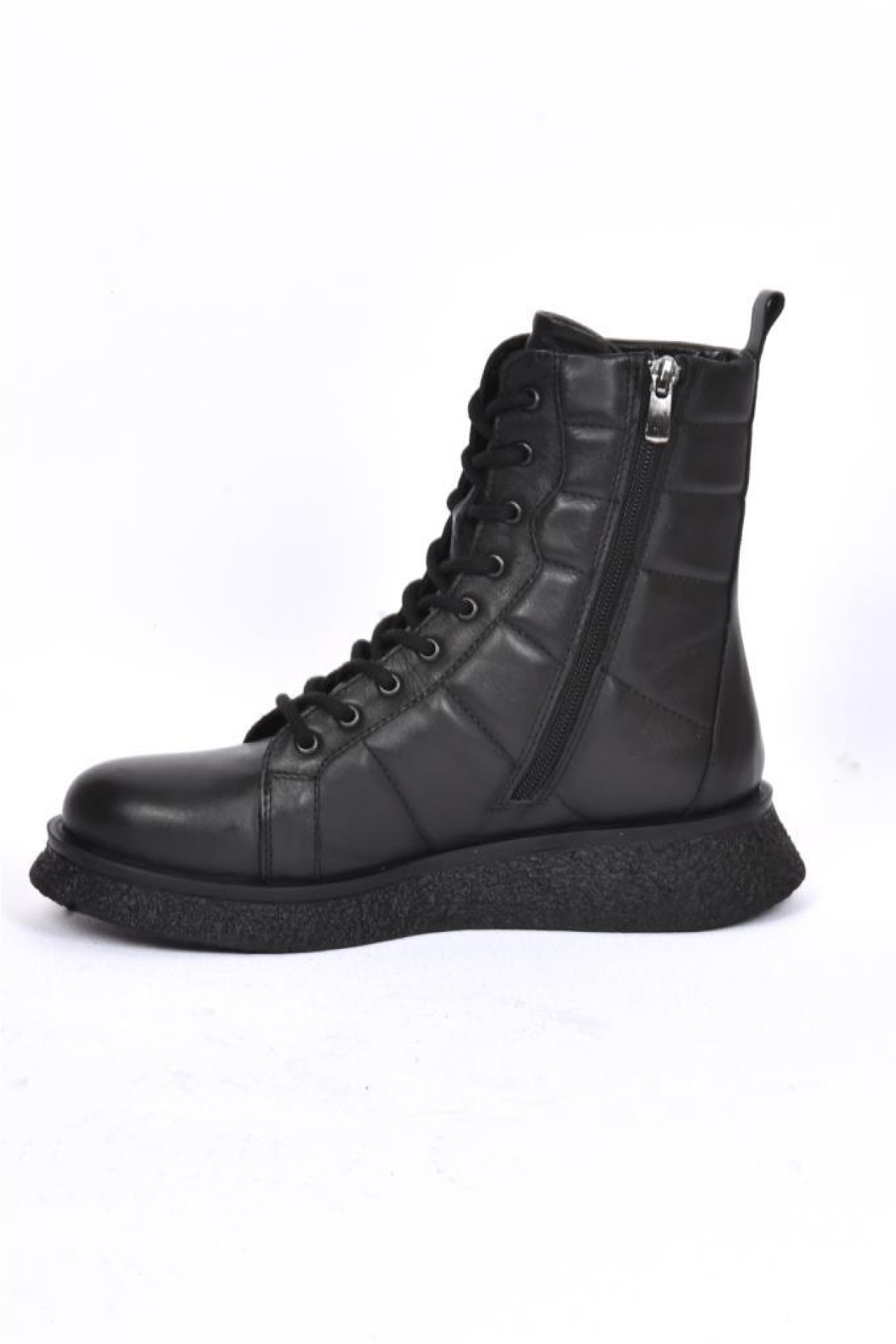 Z412610 Kadın Postal Deri Bot - Görsel 5