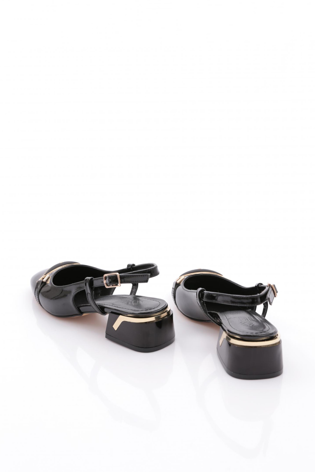 25724 Kadin Tokali Topuklu Ayakkabi - Görsel 4