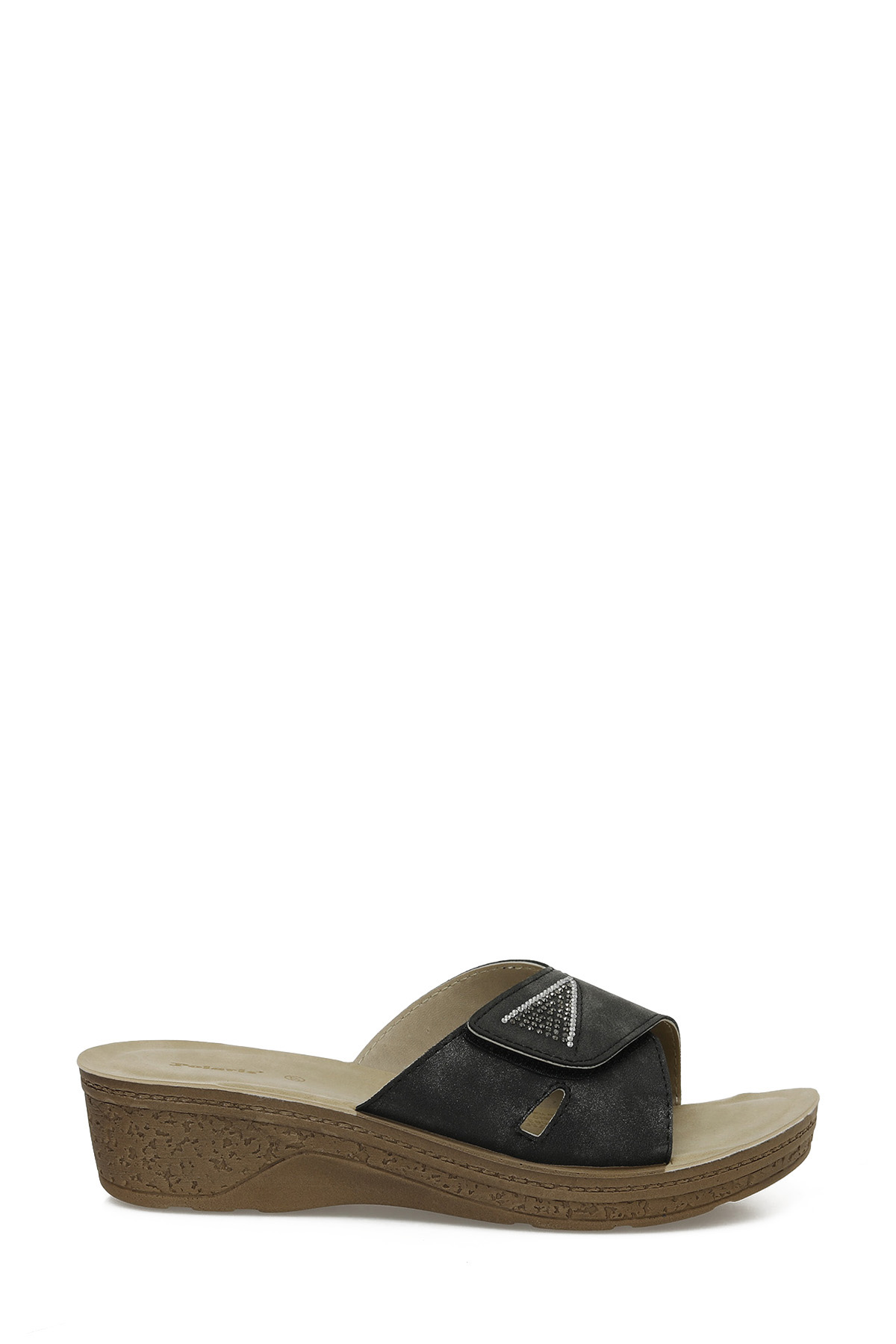 407022.Z5FX Siyah Kadın Ev Terliği - Görsel 2