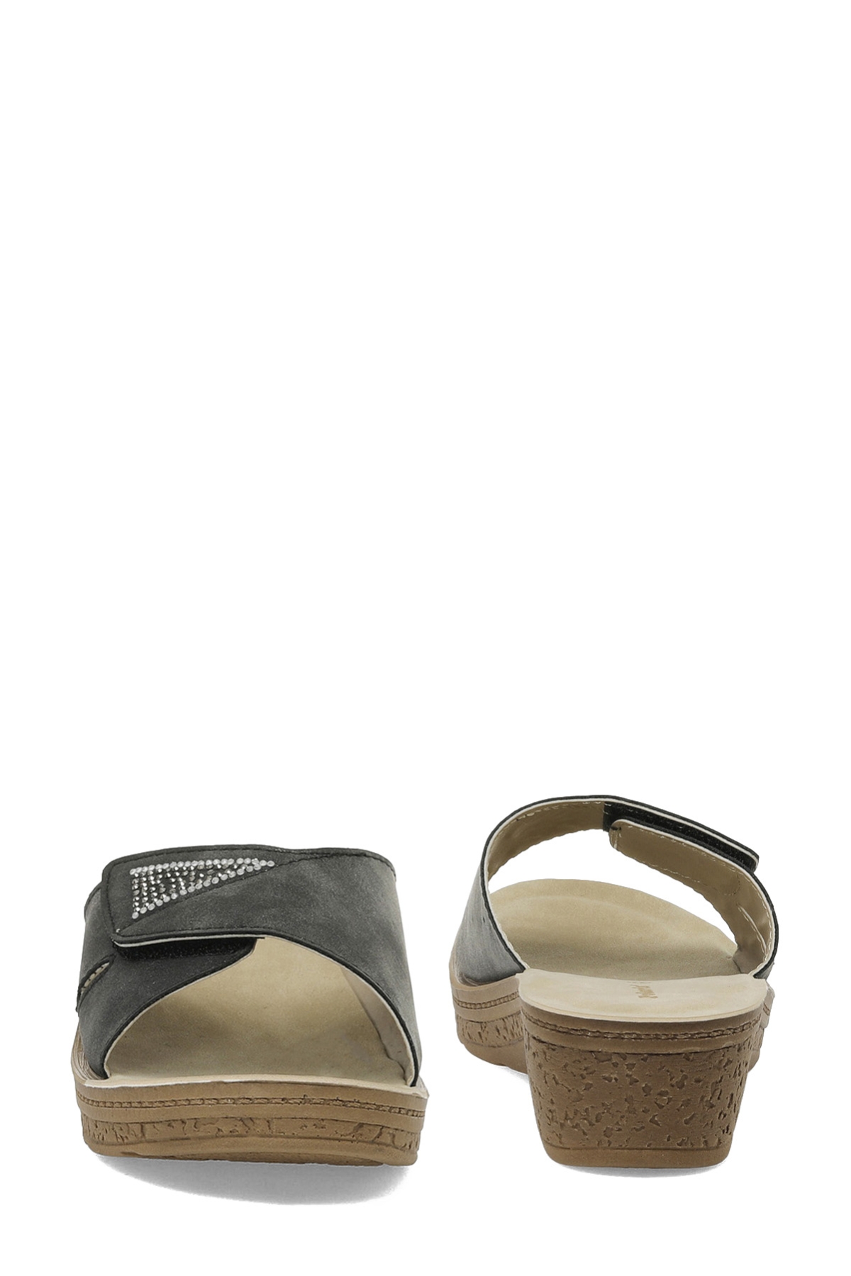 407022.Z5FX Siyah Kadın Ev Terliği - Görsel 6