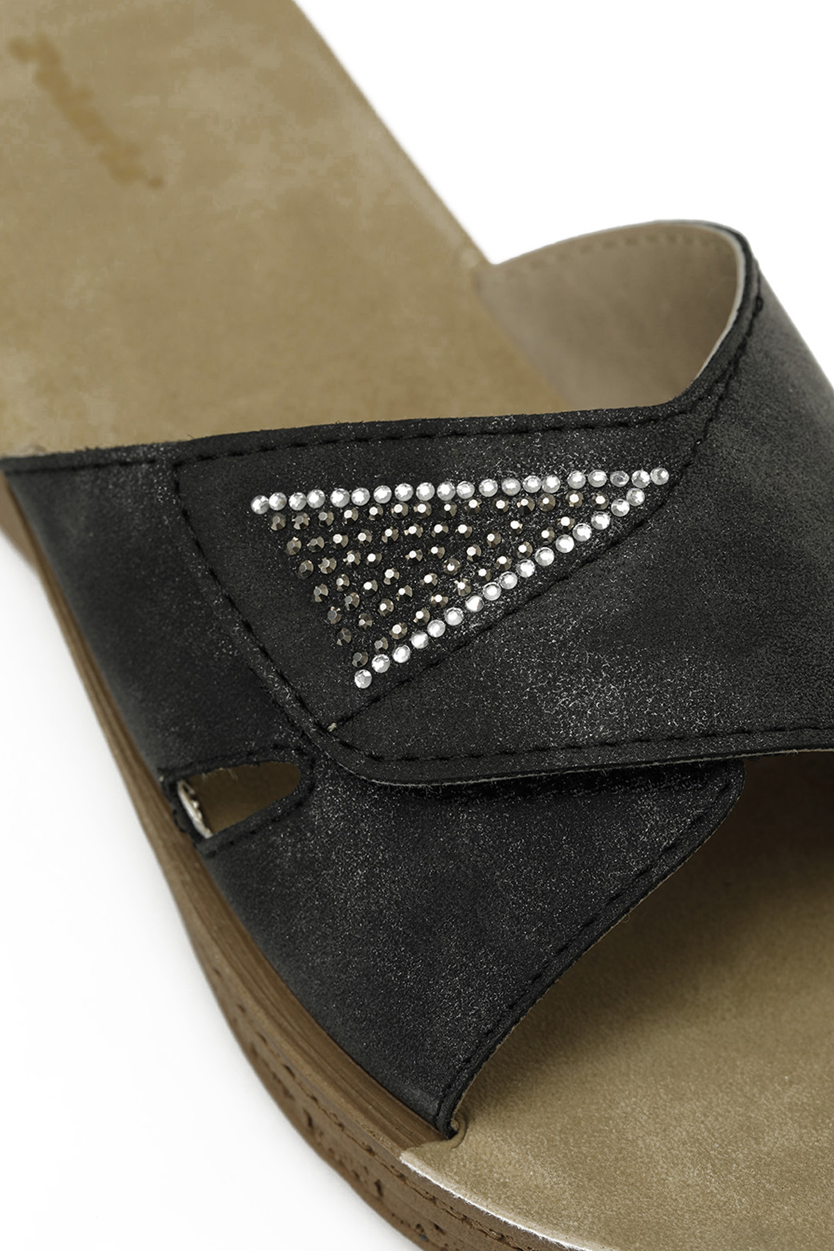 407022.Z5FX Siyah Kadın Ev Terliği - Görsel 8