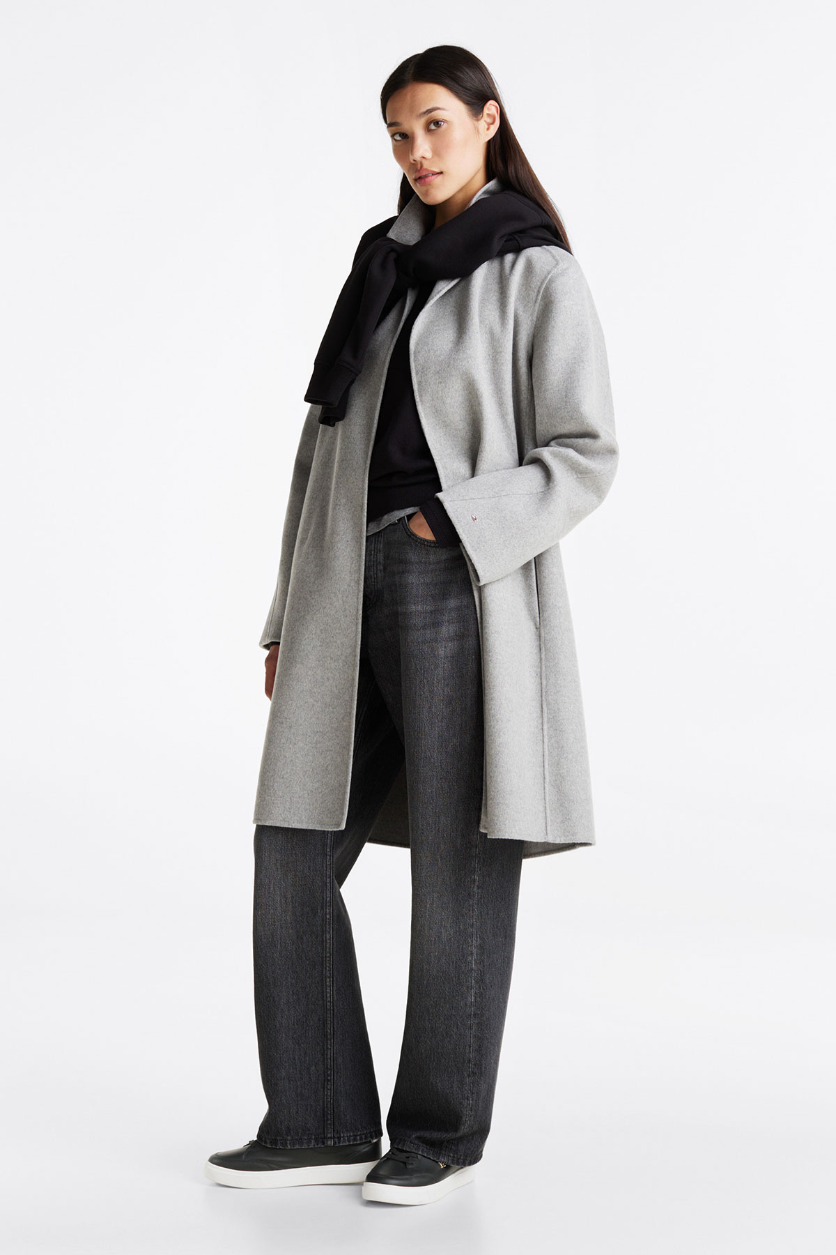 ESSENTIAL CHIC COURT SNEA Siyah Kadın Sneaker - Görsel 3