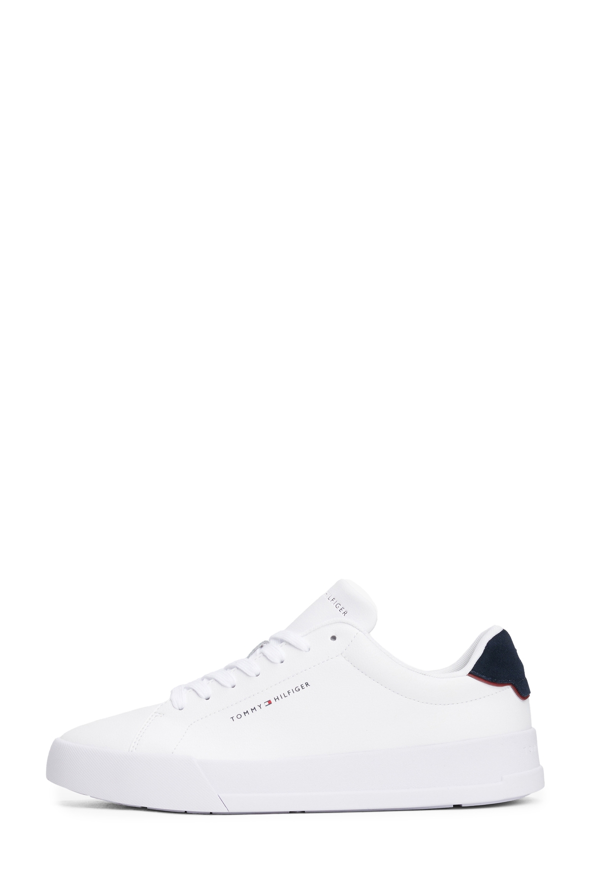 Tommy Hilfiger TH COURT LTH DETAIL ESS Beyaz Erkek Sneaker - Görsel 4