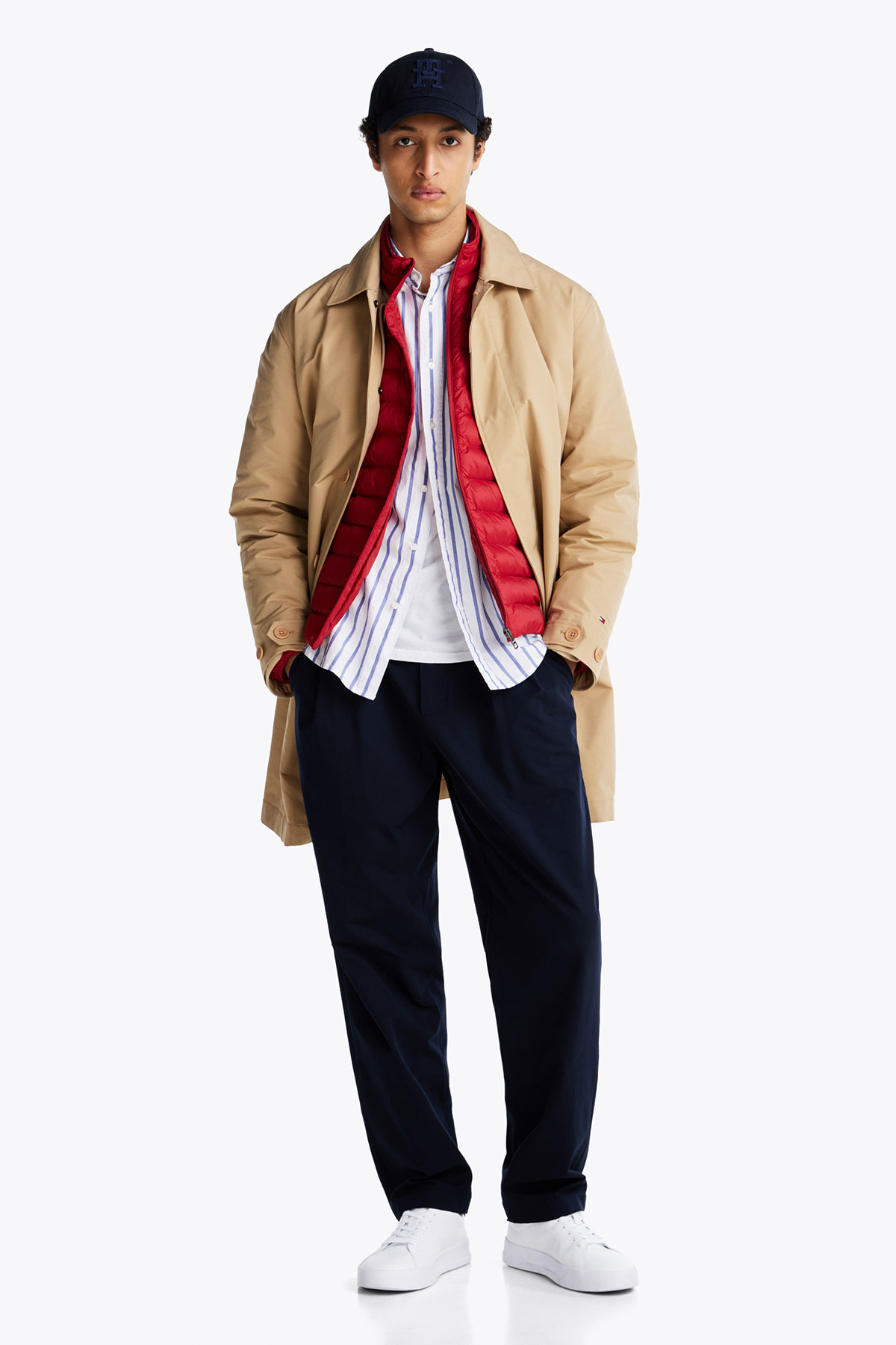 Tommy Hilfiger TH COURT LTH DETAIL ESS Beyaz Erkek Sneaker - Görsel 8