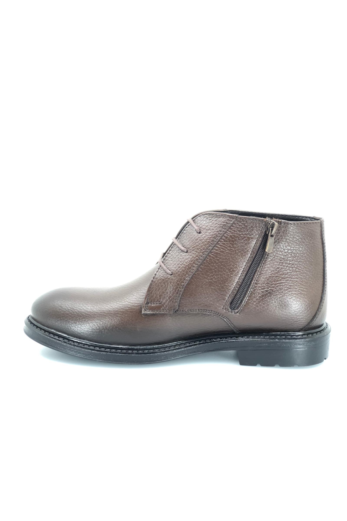 605 %100 Hakiki Deri Erkek Bağcıklı Chelsea Bot - Görsel 4
