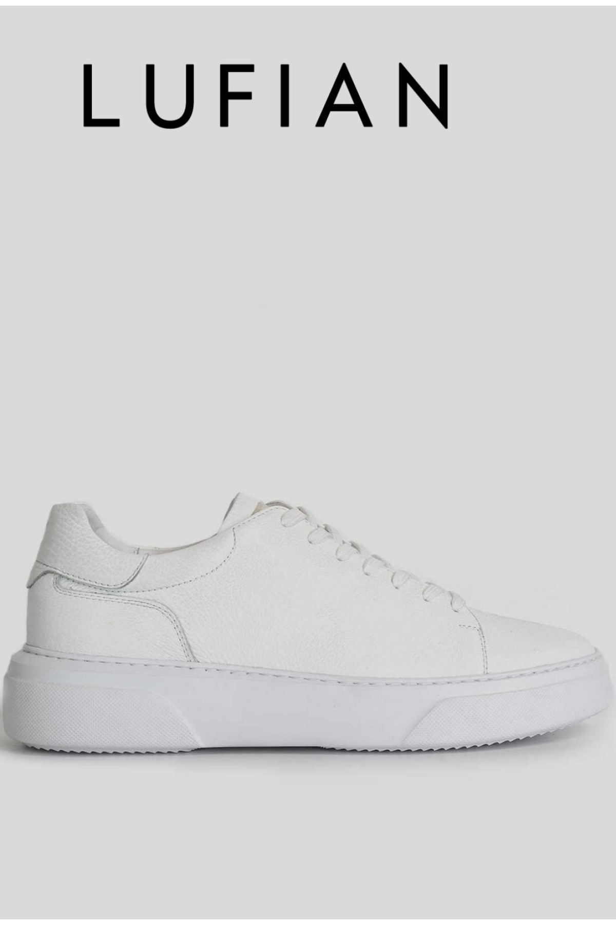 111230187 Tommy Casual Deri Erkek Sneaker Ayakkabı - Görsel 3