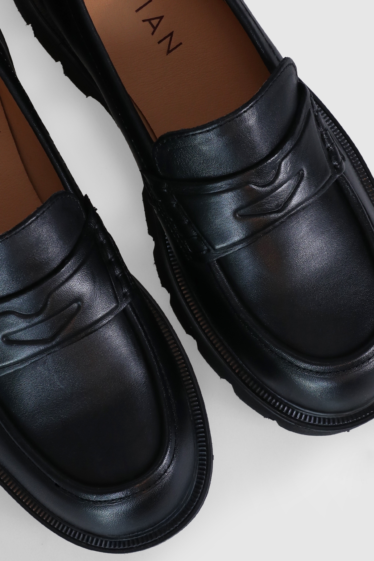 122230010 Anna Oxford Kadın Deri Klasik Ayakkabı - Görsel 5