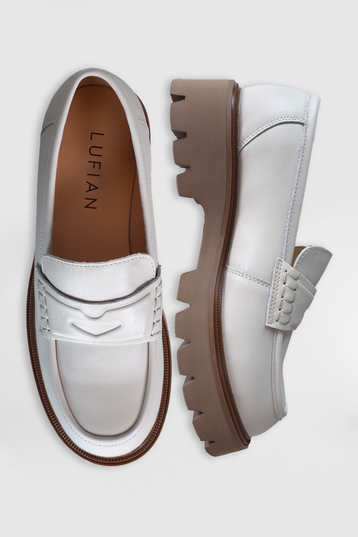 122230010 Anna Oxford Kadın Deri Klasik Ayakkabı - Görsel 6