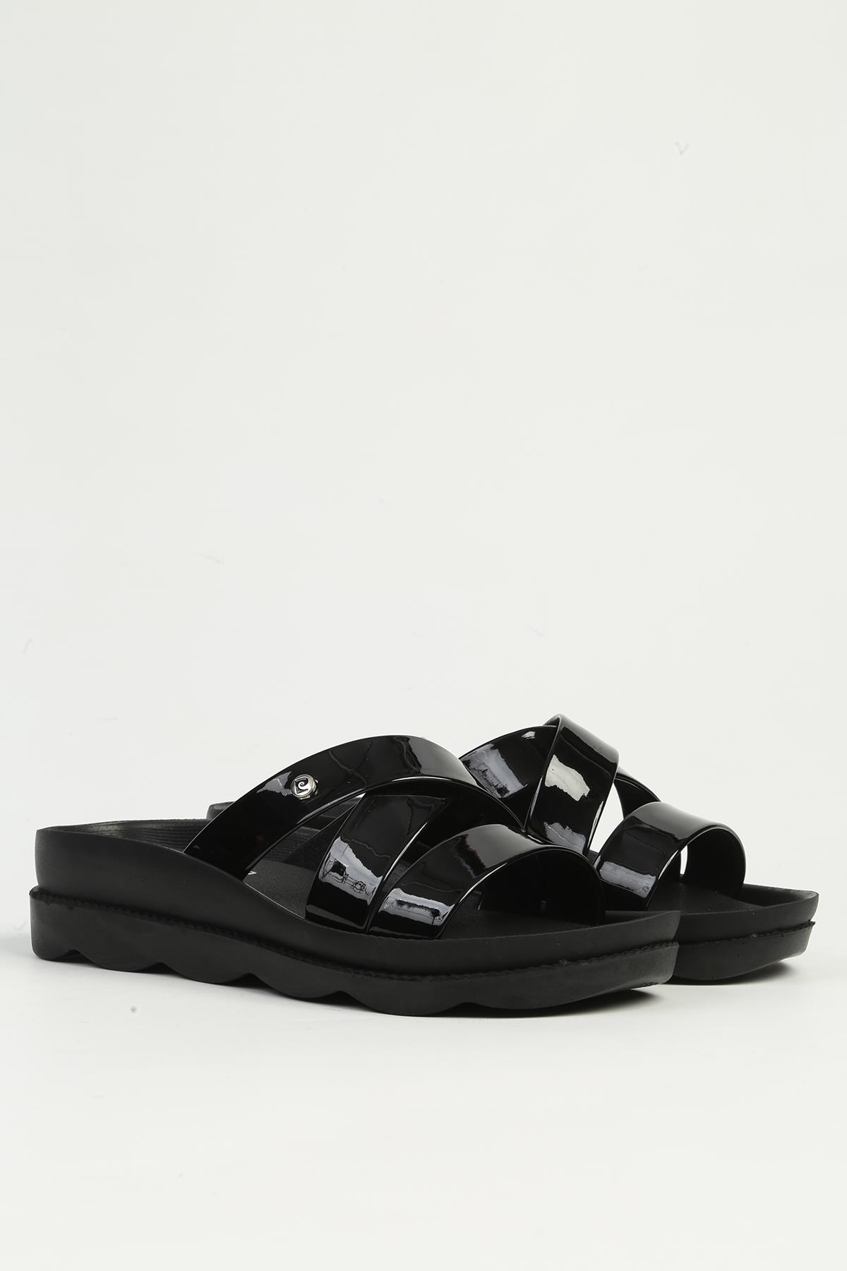 Siyah Rugan Kadın Terlik PC-7509 - Görsel 3