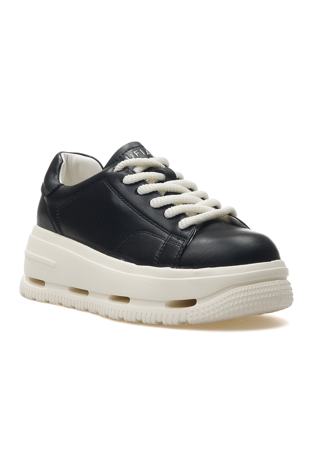 Agatha Kadın Hakiki Deri Günlük Spor Ayakkabı 25y 121230007 Z Siyah - Görsel 5