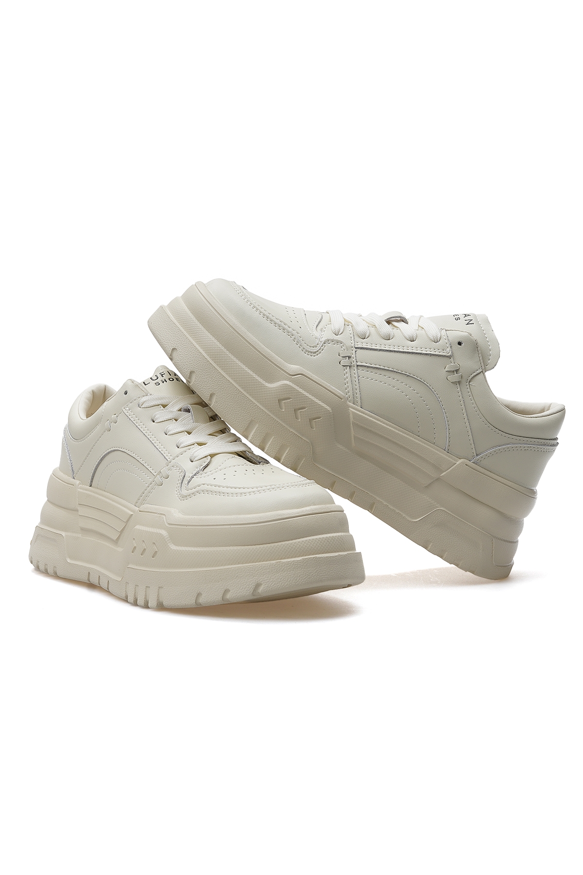 Darla Kadın Hakiki Deri Günlük Spor Ayakkabı 25y 121230020 Z Beyaz - Görsel 7