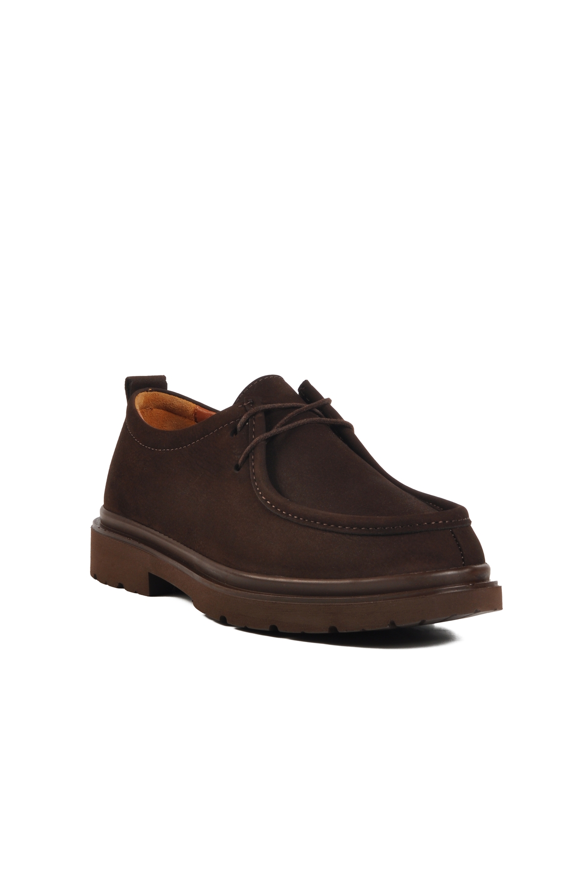 Ayakmod Siyah Ayakmod Nubuk Hakiki Deri Erkek Casual Ayakkabı 1005 M