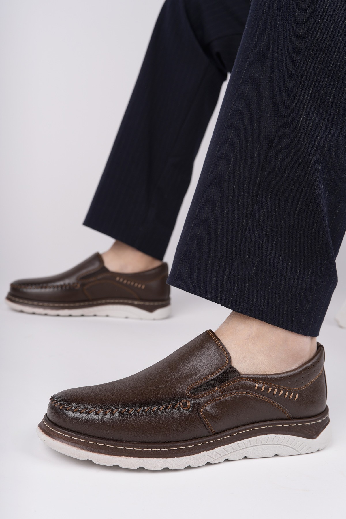 ROBBY Slip-On Bağcıksız Erkek Günlük Casual Ayakkabı - Görsel 8