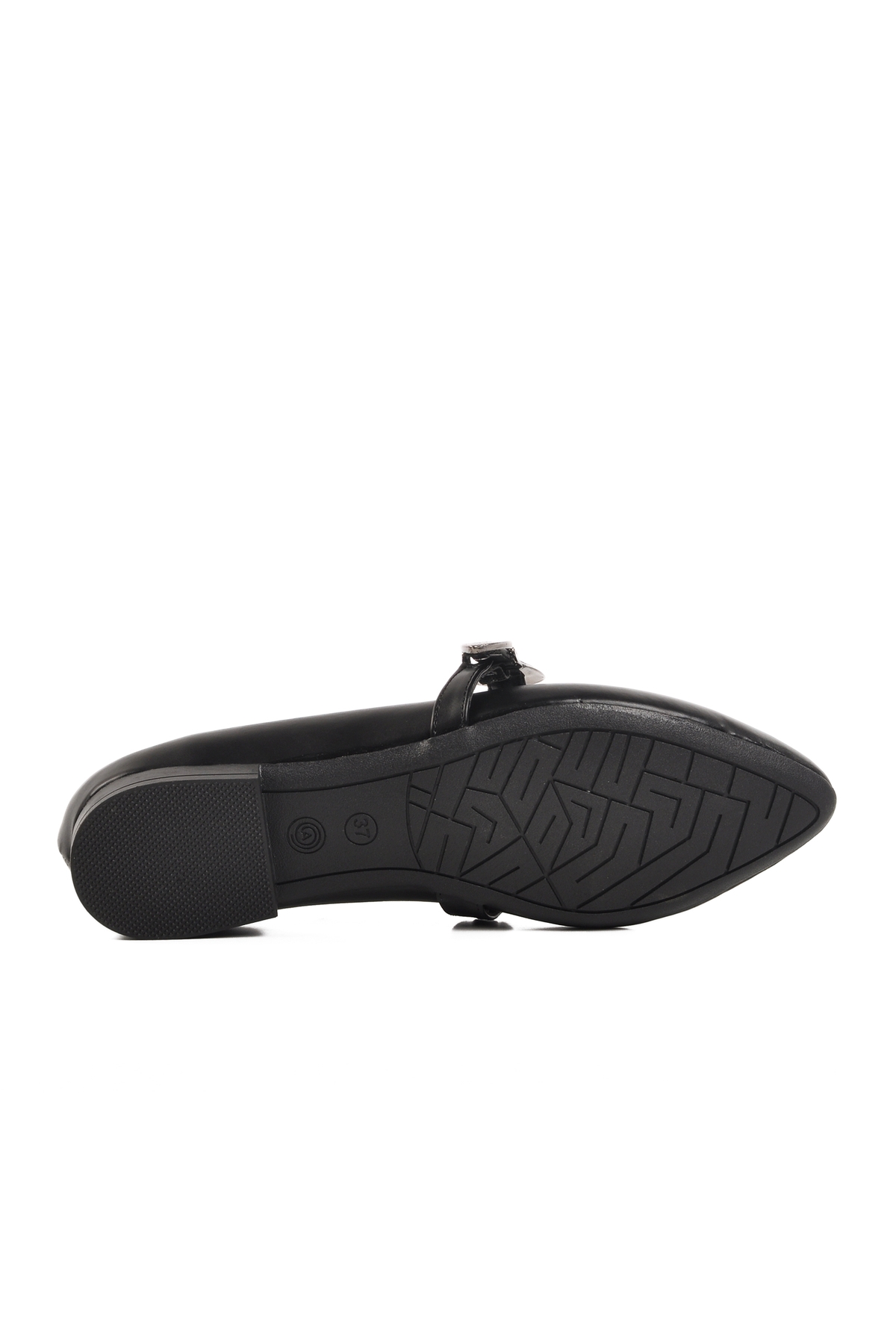 Siyah Hafif Kemerli Kadın Babet 354155 Z - Görsel 6