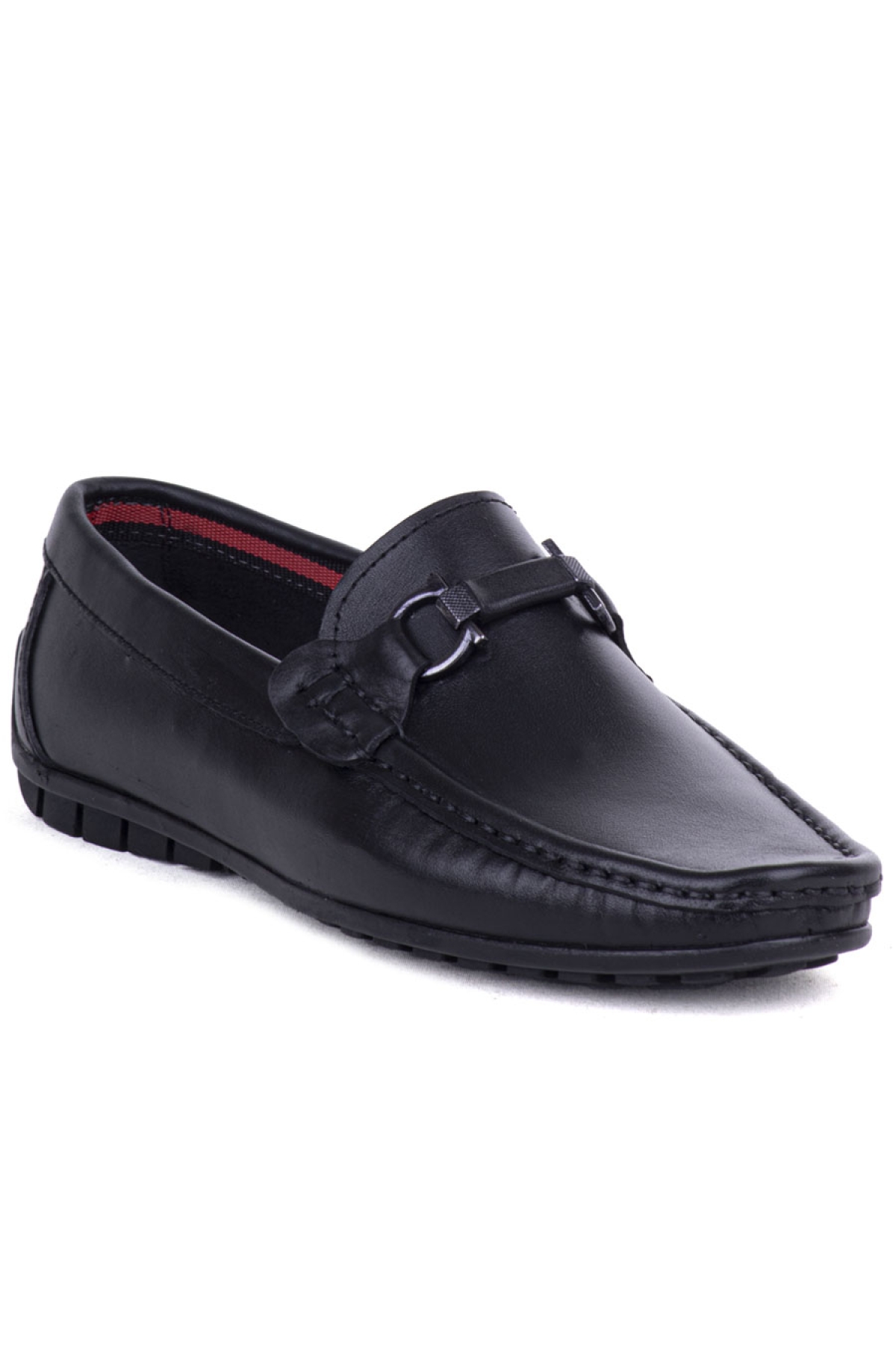 Loafer Erkek Babet Hakiki Deri Ayakkabı -4630 4639-siyah - Görsel 3
