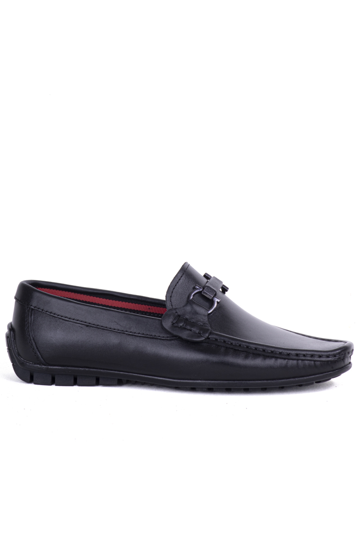 Loafer Erkek Babet Hakiki Deri Ayakkabı -4630 4639-siyah - Görsel 2