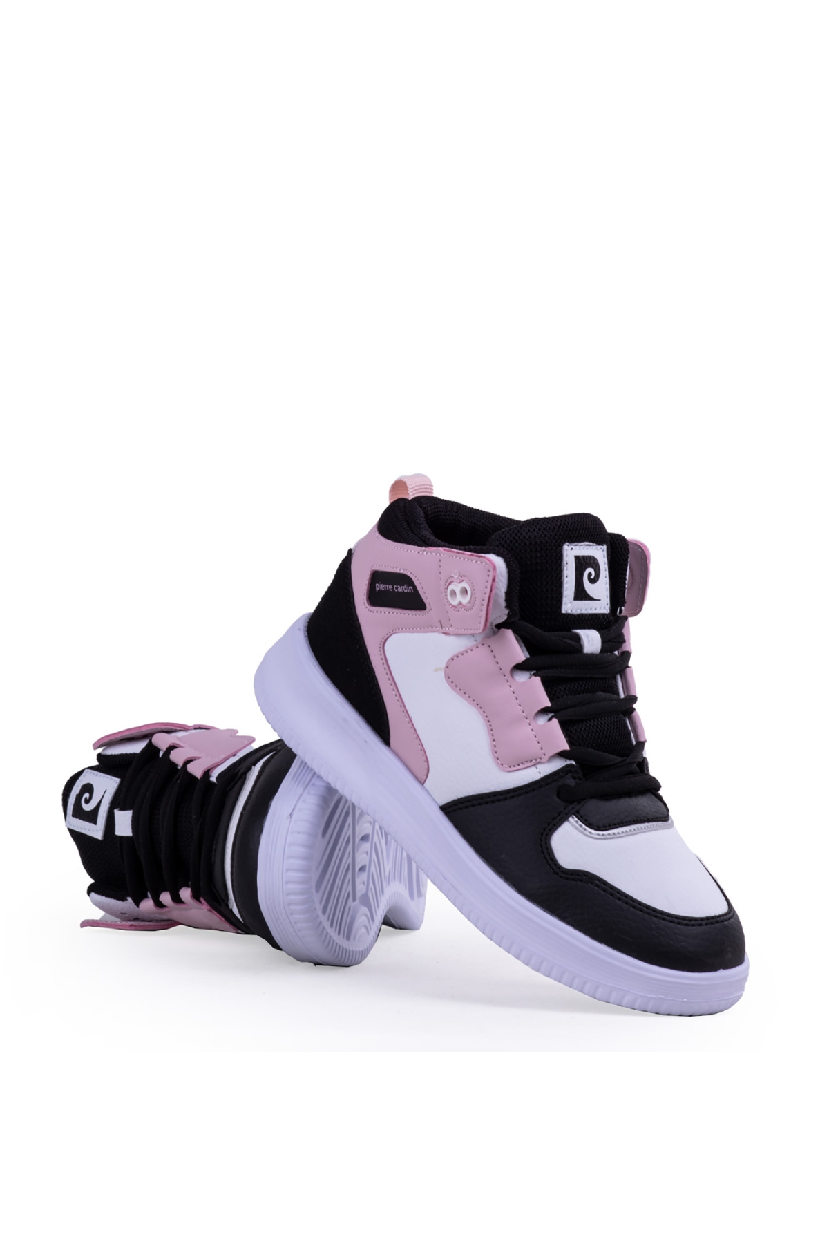 Pierre Cardin 31368 Boğazlı Unısex Spor Ayakkabı Siyah Beyaz - Görsel 4