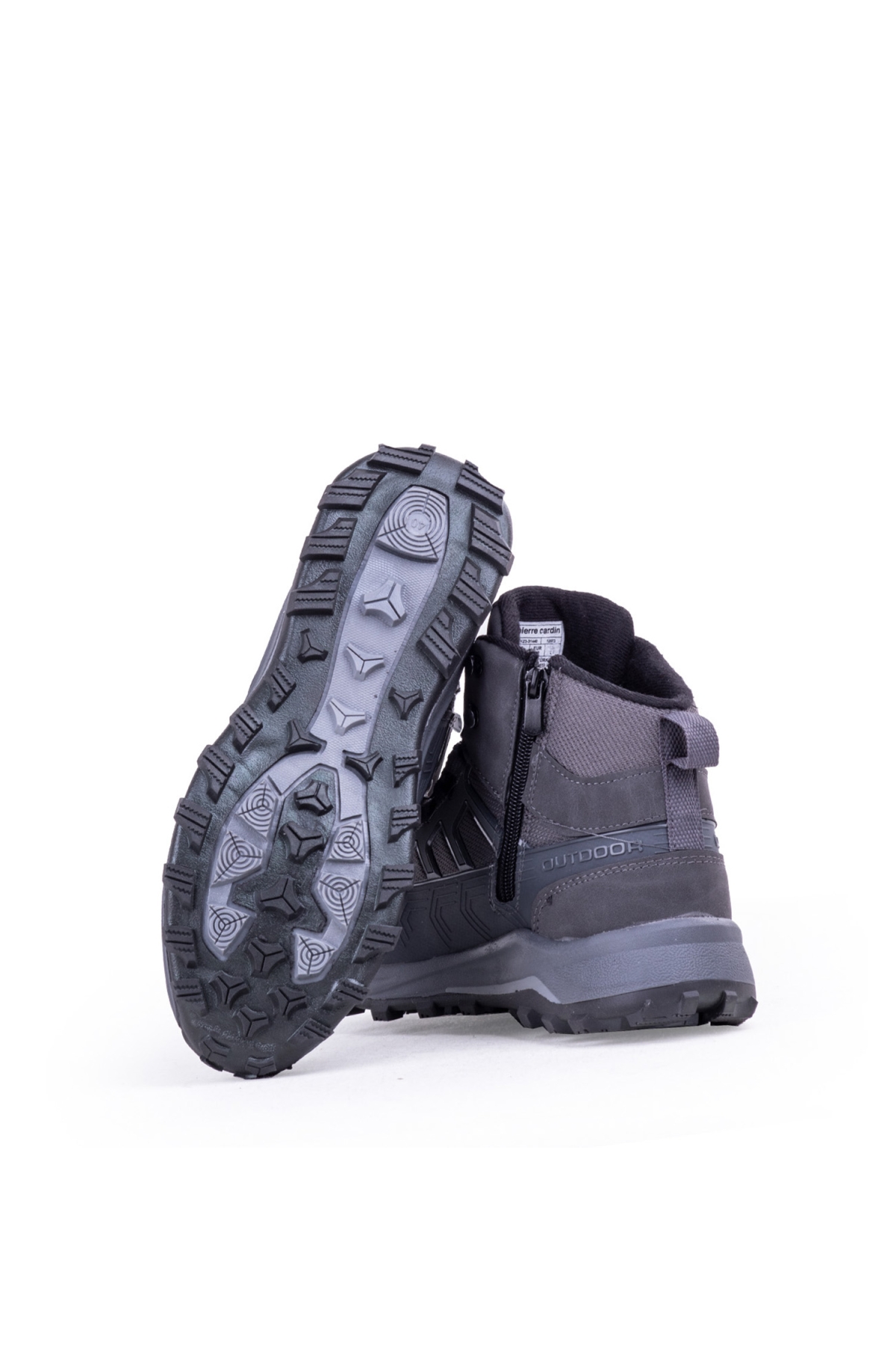 Erkek Bot Günlük Geçirmez Kışlık Ayakkabı Füme - Görsel 4