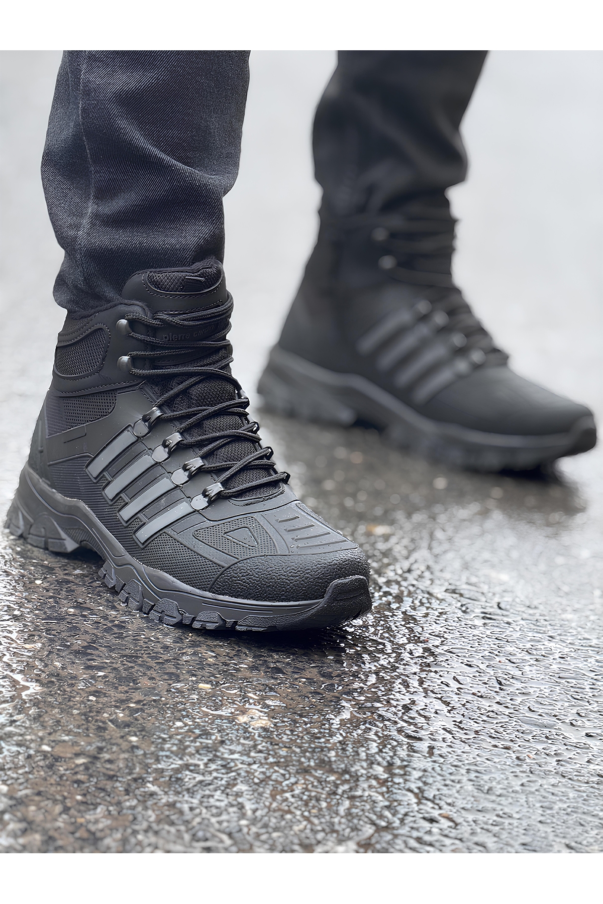 Erkek Bot 31440 Su Soğuk Kışlık Erkek Bot Siyah - Görsel 2
