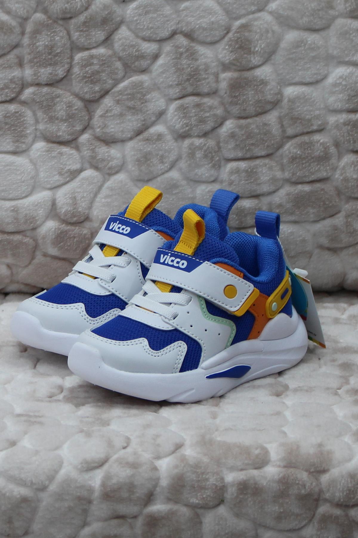 Vicco Vicco 346.B24Y.127 Bridy Saks Mavi Anatomik Hafif Rahat Erkek Çocuk Ayakkabı Flo'da! Mavi - 3. görsel