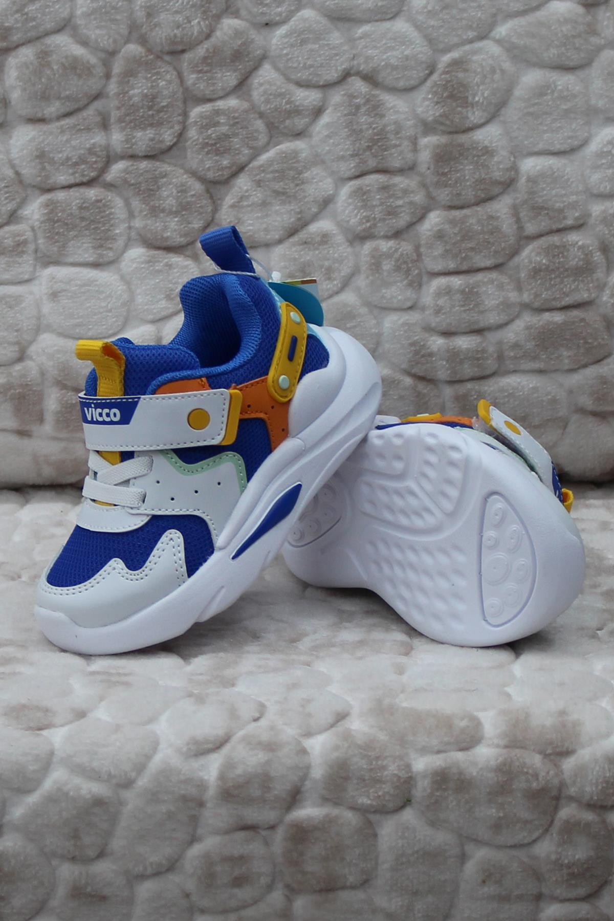 Vicco Vicco 346.B24Y.127 Bridy Saks Mavi Anatomik Hafif Rahat Erkek Çocuk Ayakkabı Flo'da! Mavi - 5. görsel