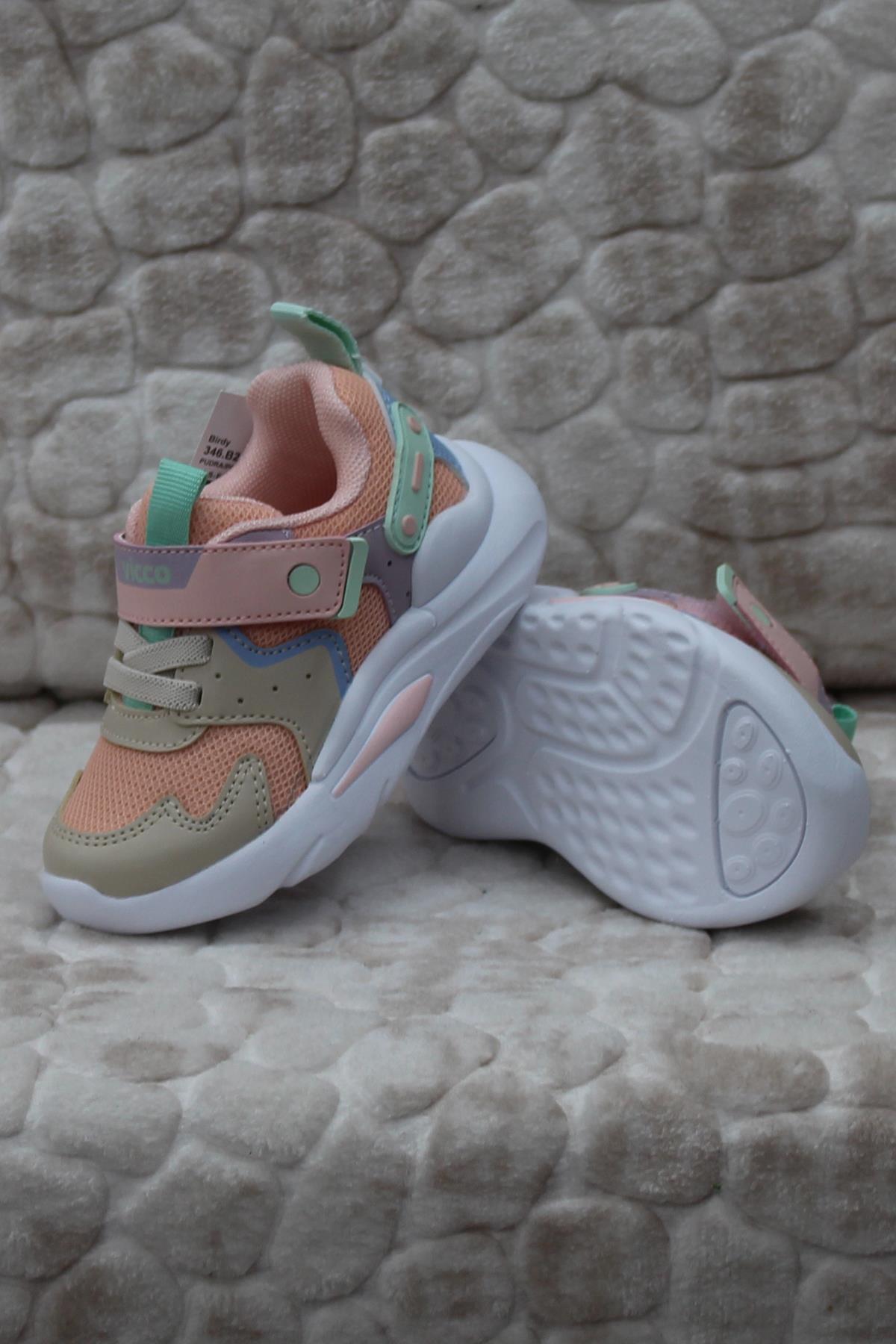 Vicco Vicco Pembe 346.B24Y.127 Birdy Pudra Anatomik Esnek Hafif Kız Çocuk Ayakkabı Flo'da! Pembe - 5. görsel