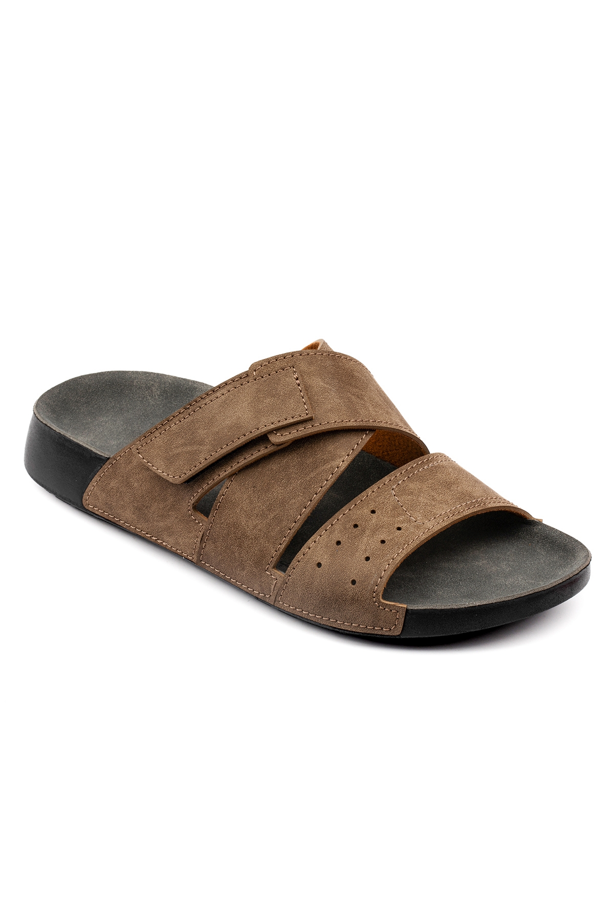 Edman Anatomik Ortopedik Bantlı Günlük Erkek Terlik - Görsel 3