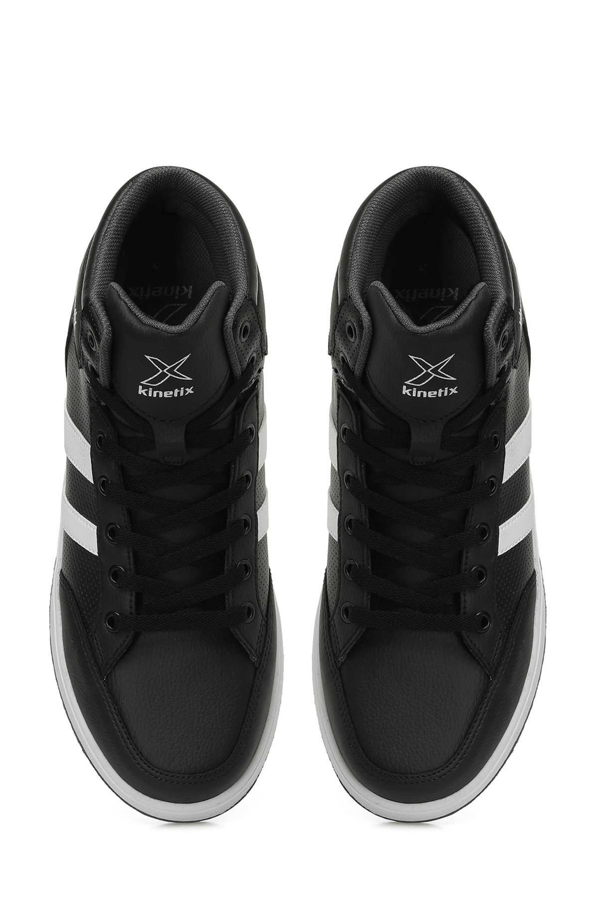 KORT PU HI 5PR Siyah Erkek High Sneaker - Görsel 6