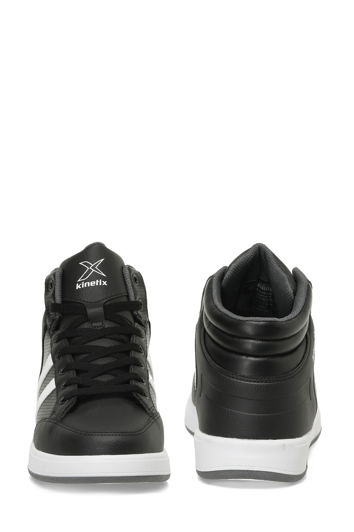 KORT PU HI 5PR Siyah Erkek High Sneaker - Görsel 7