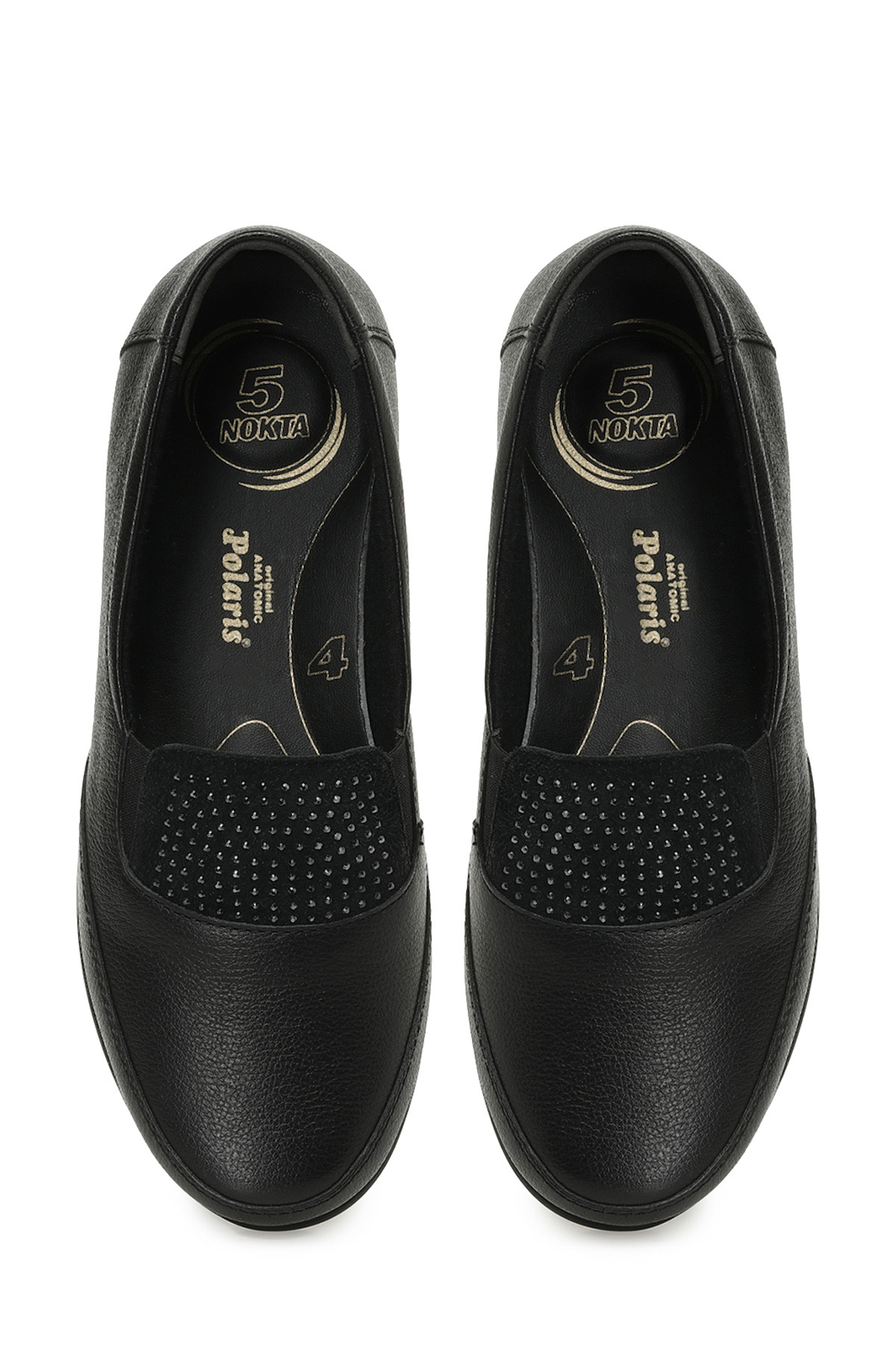 105205.Z5PR Siyah Kadın Düz Ayakkabı - Görsel 5