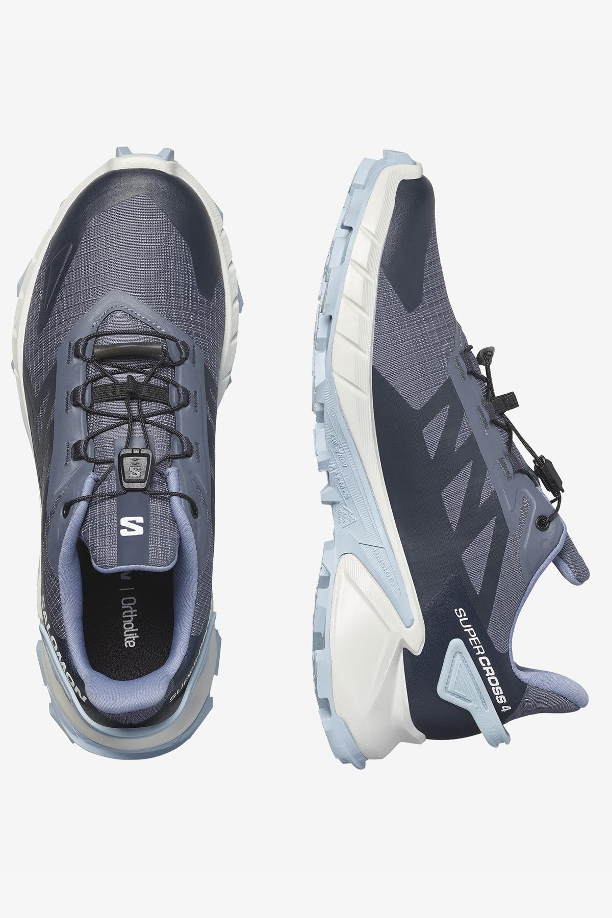 Salomon Salomon Mor Supercross 4 W Kadın Outdoor Ayakkabı L47461700 | Flo Mor - 7. görsel