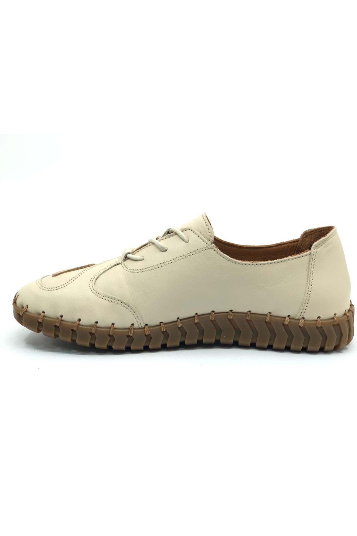 Pulsar Hakiki Deri Ortopedik Kadın Casual Ayakkabı - Görsel 6