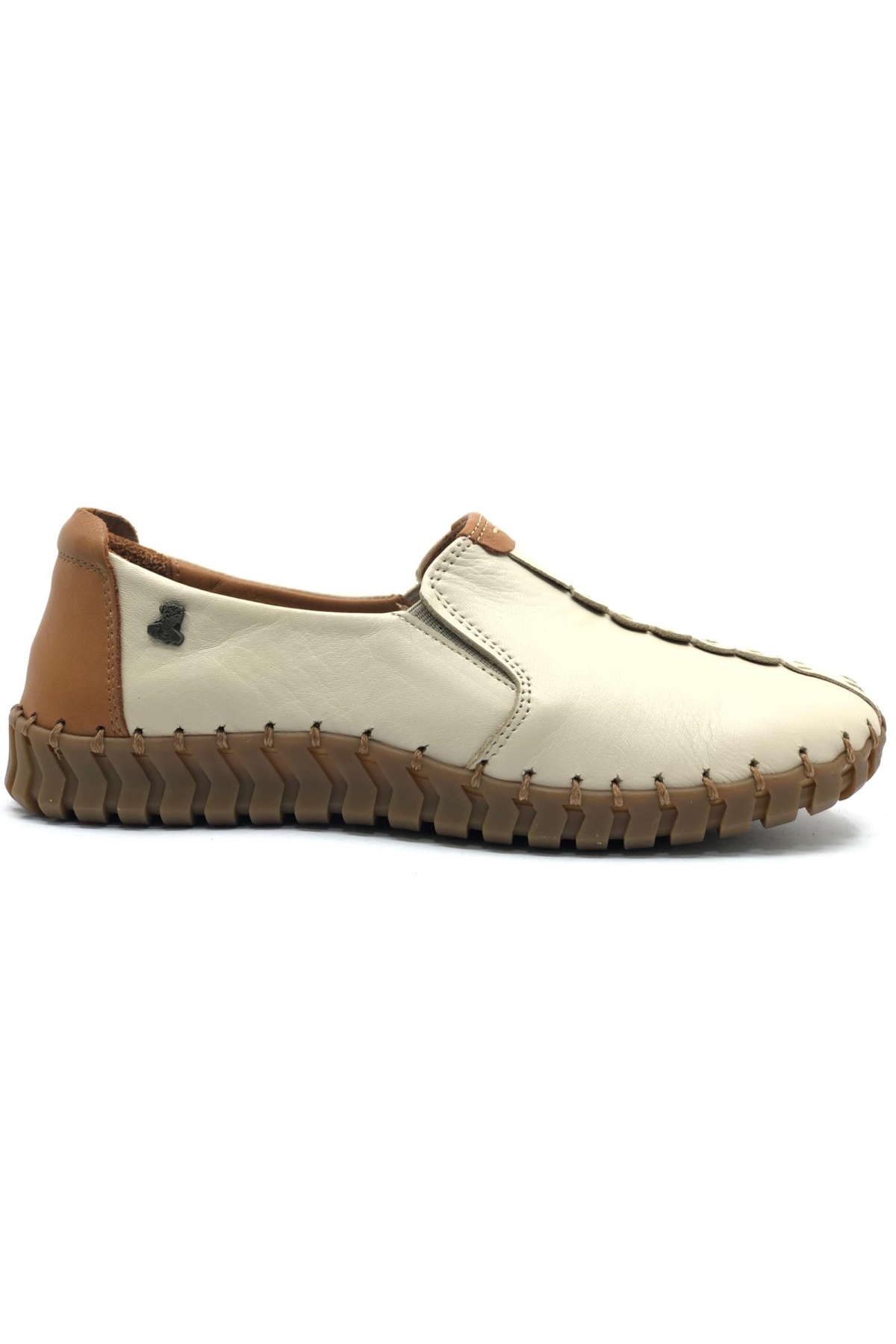 Küllicek Hakiki Deri Ortopedik Kadın Casual Ayakkabı - Görsel 4