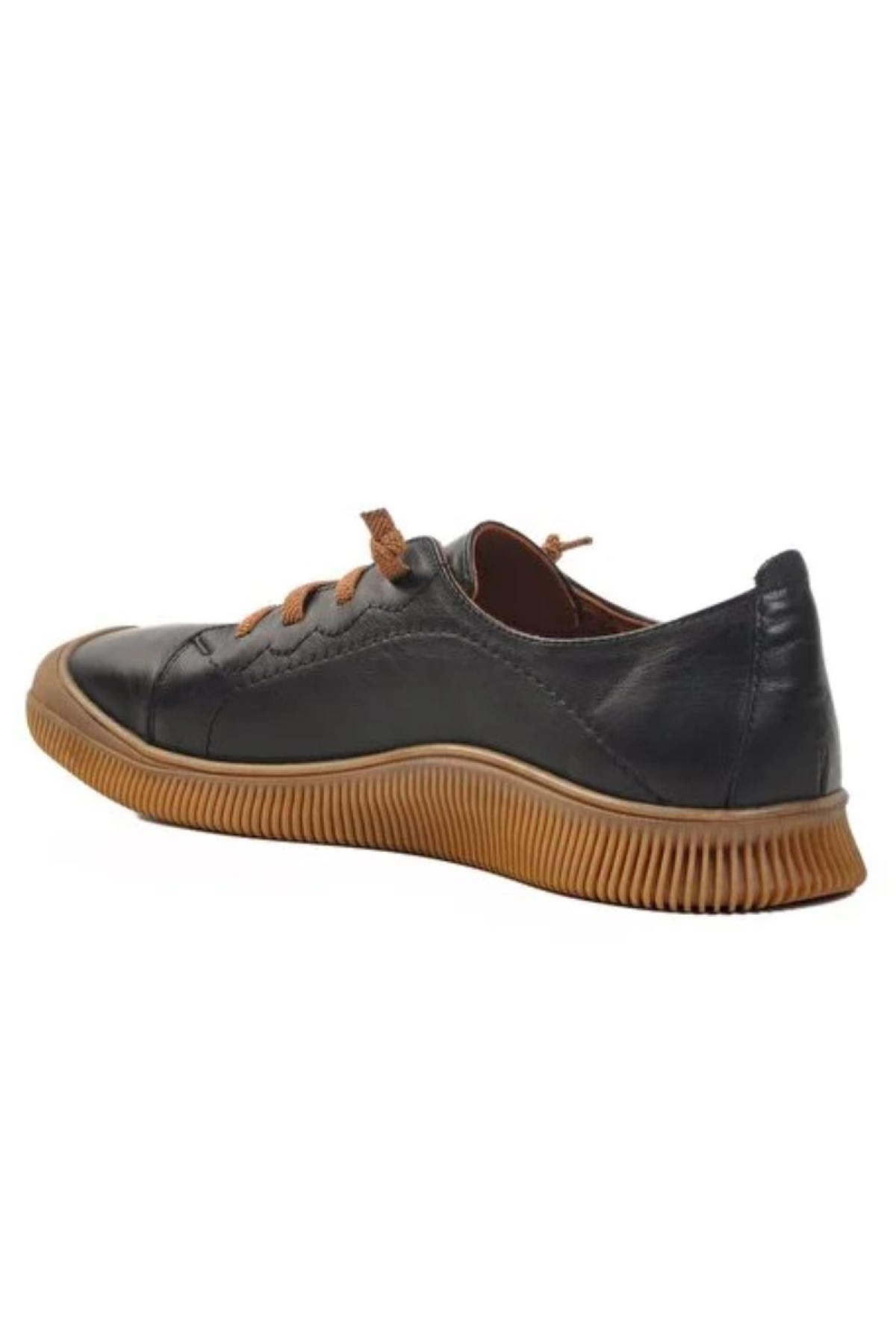 Mako Hakiki Deri Ortopedik Kadın Casual Ayakkabı - Görsel 6