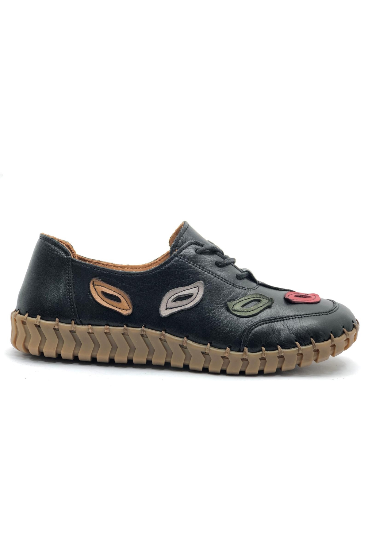 Pulsar Hakiki Deri Ortopedik Kadın Casual Ayakkabı - Görsel 2