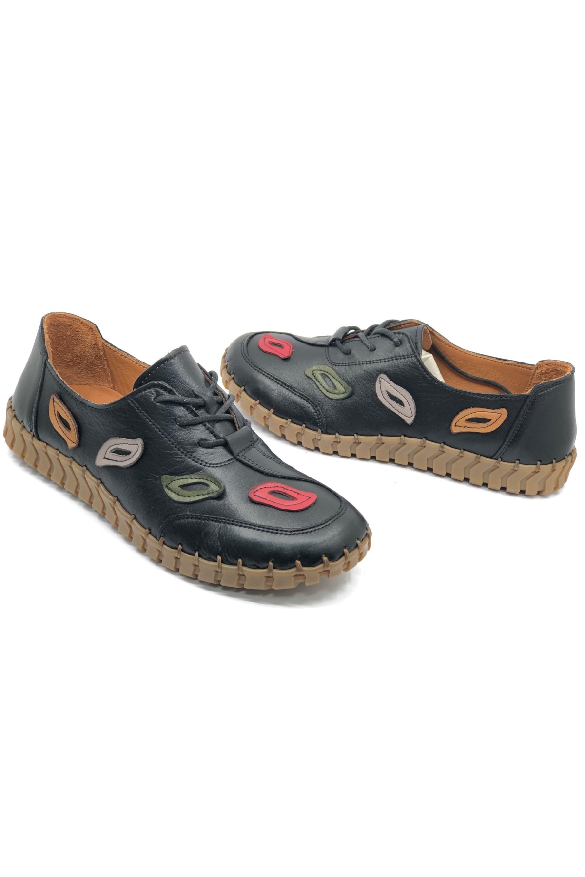 Pulsar Hakiki Deri Ortopedik Kadın Casual Ayakkabı - Görsel 3