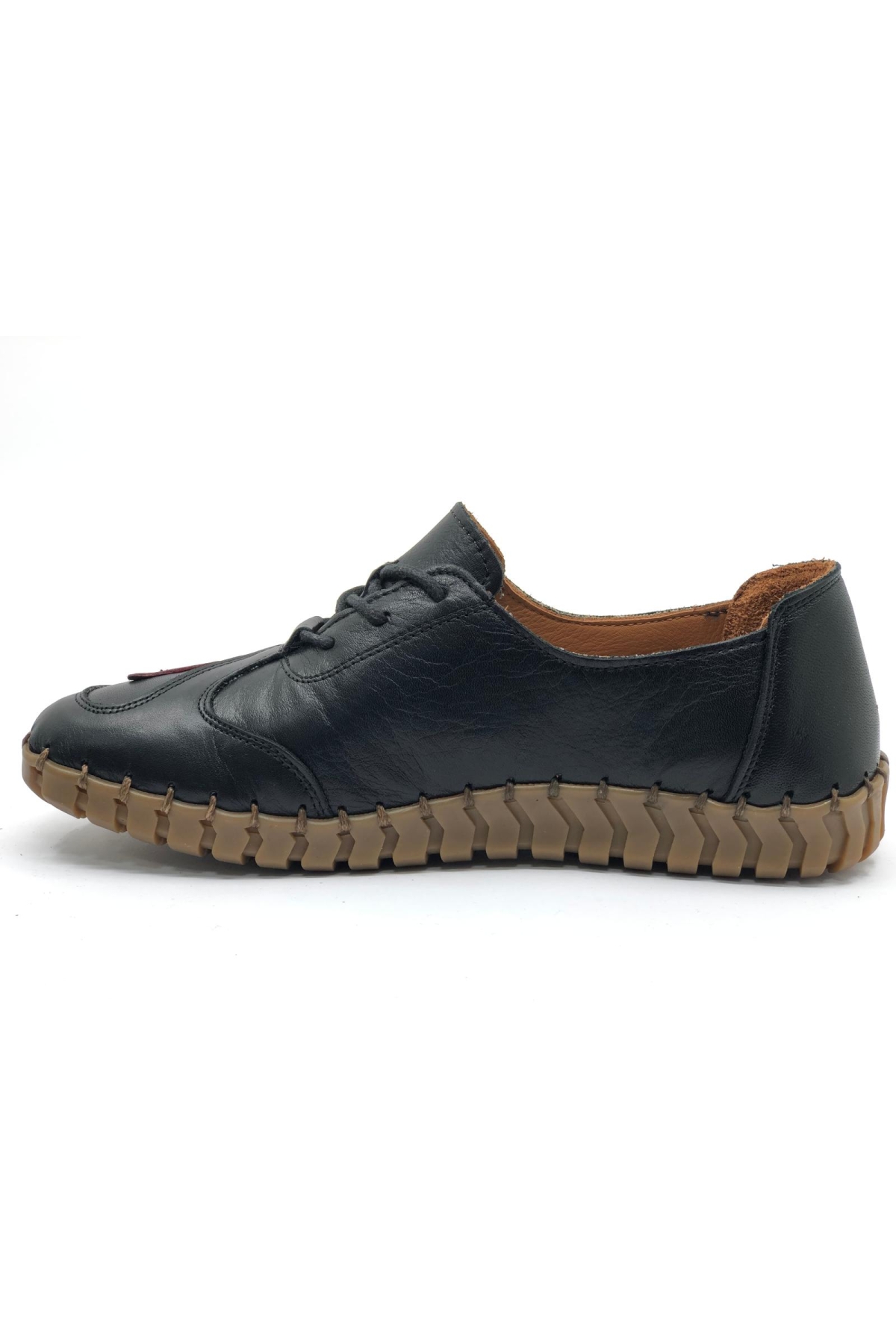 Pulsar Hakiki Deri Ortopedik Kadın Casual Ayakkabı - Görsel 6